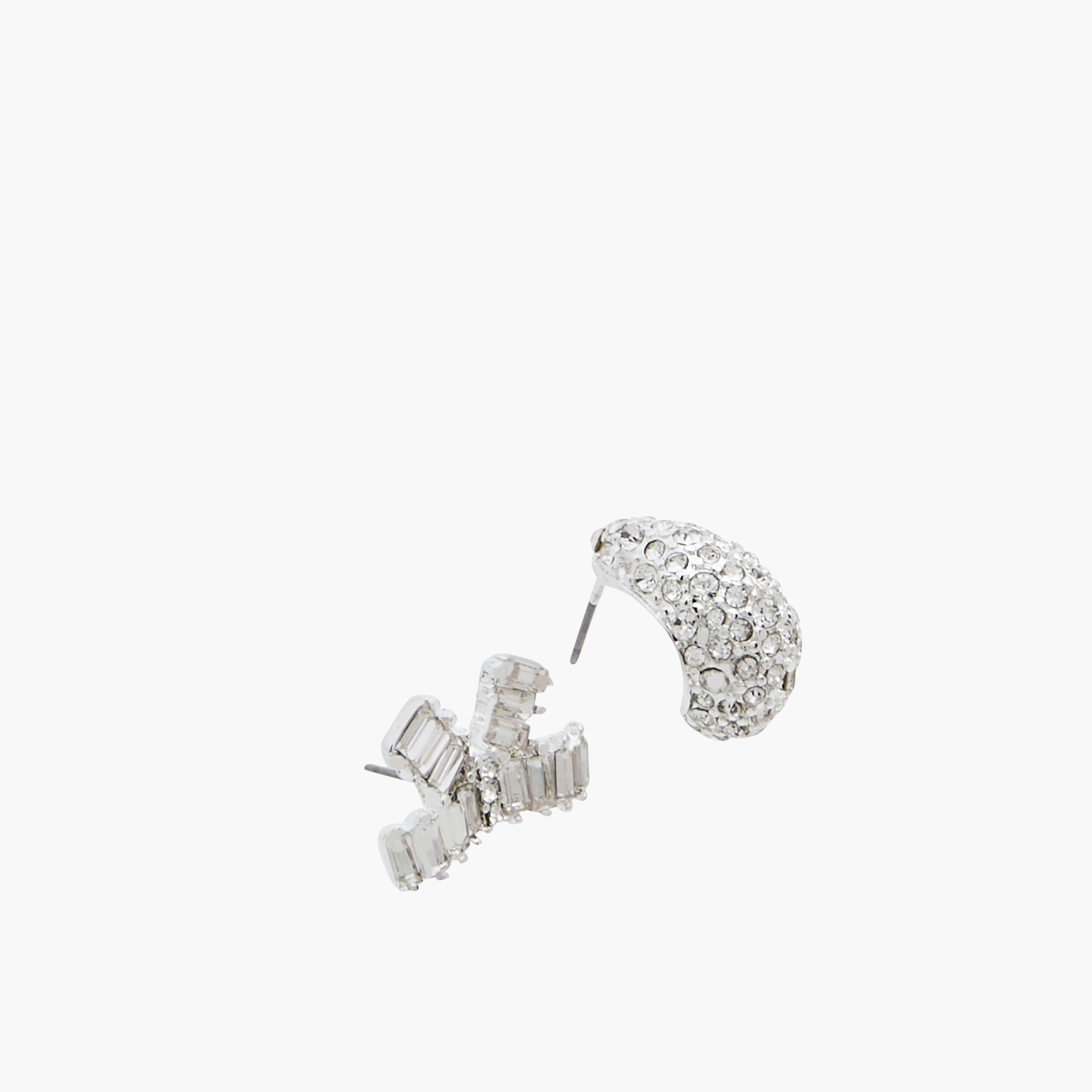 Pack of 2 Metallic Embellished Earrings with Pushback Closure-women-watchesandjewellery-jewellery-earrings-image-3