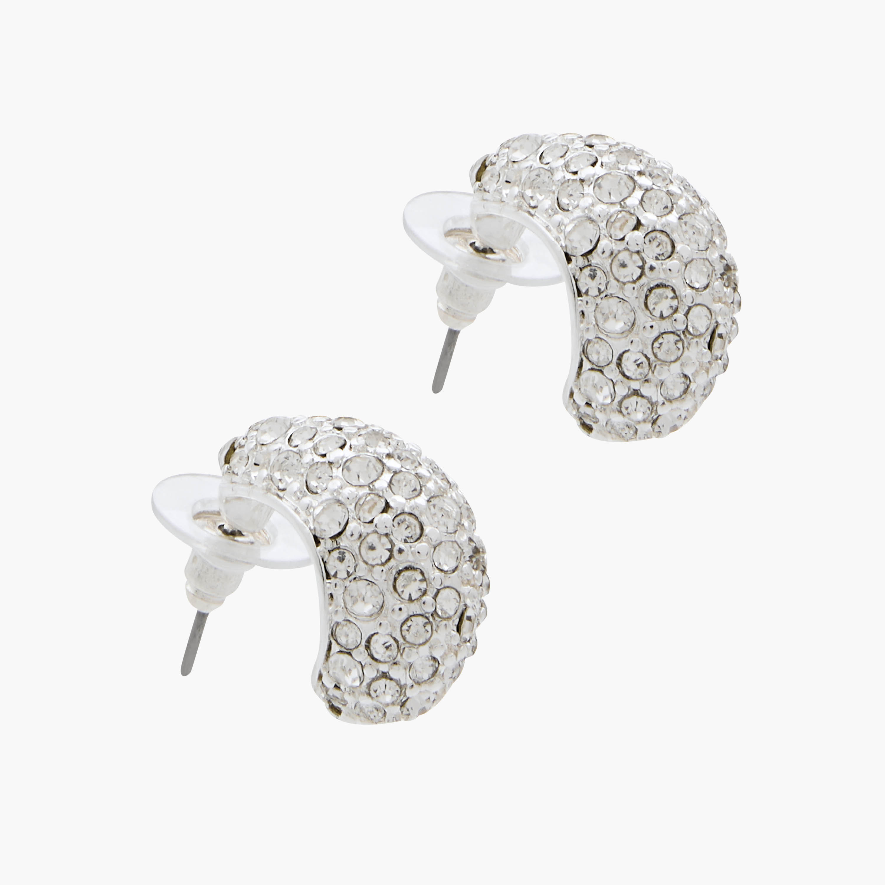 Pack of 2 Metallic Embellished Earrings with Pushback Closure-women-watchesandjewellery-jewellery-earrings-image-5
