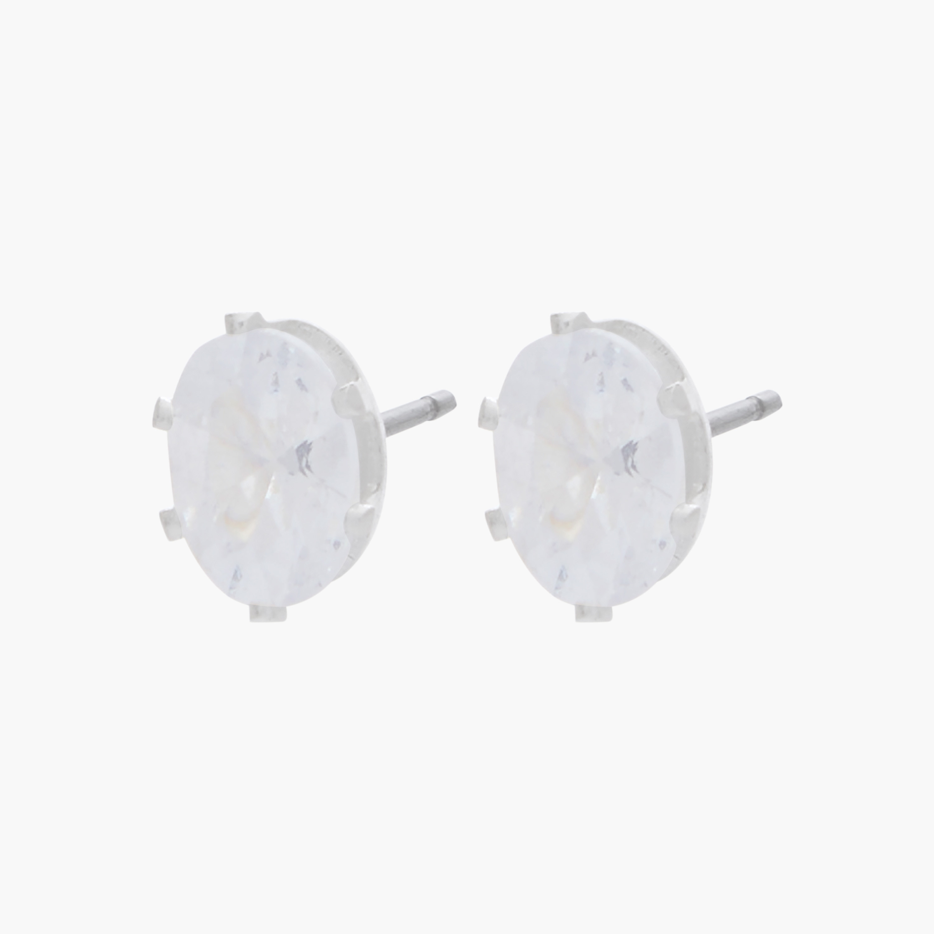 Pack of 6 Silver Tone Stud Earrings with Pushback Closure-women-watchesandjewellery-jewellery-earrings-image-5
