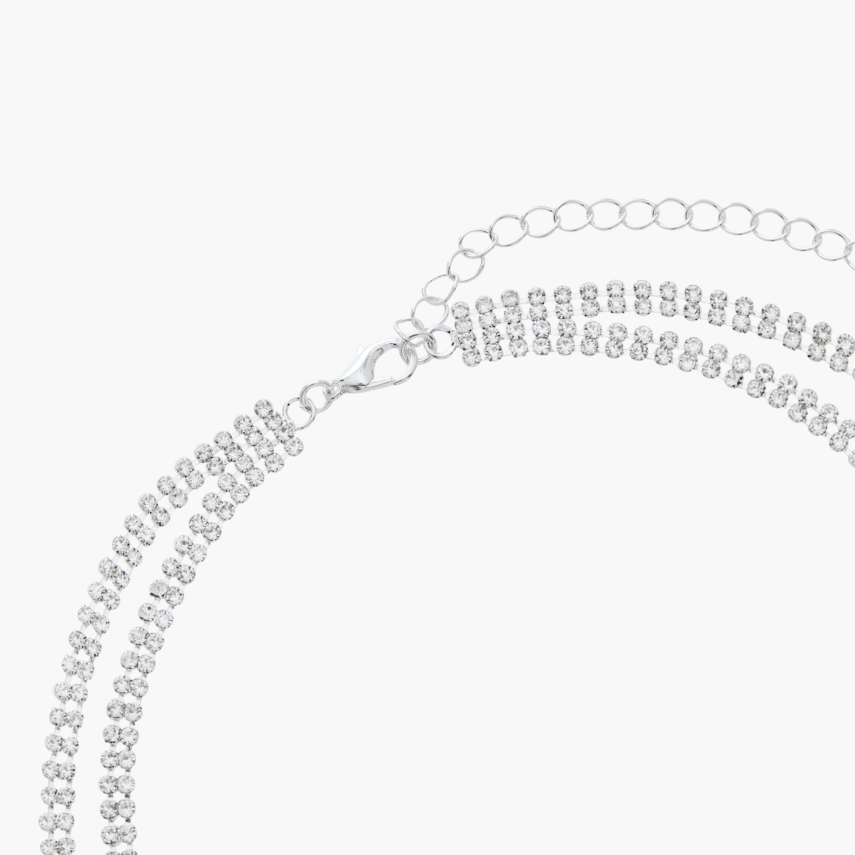 Metal Layered Lariat Necklace with Stone Embellishment-women-watchesandjewellery-jewellery-necklacesandpendants-image-4