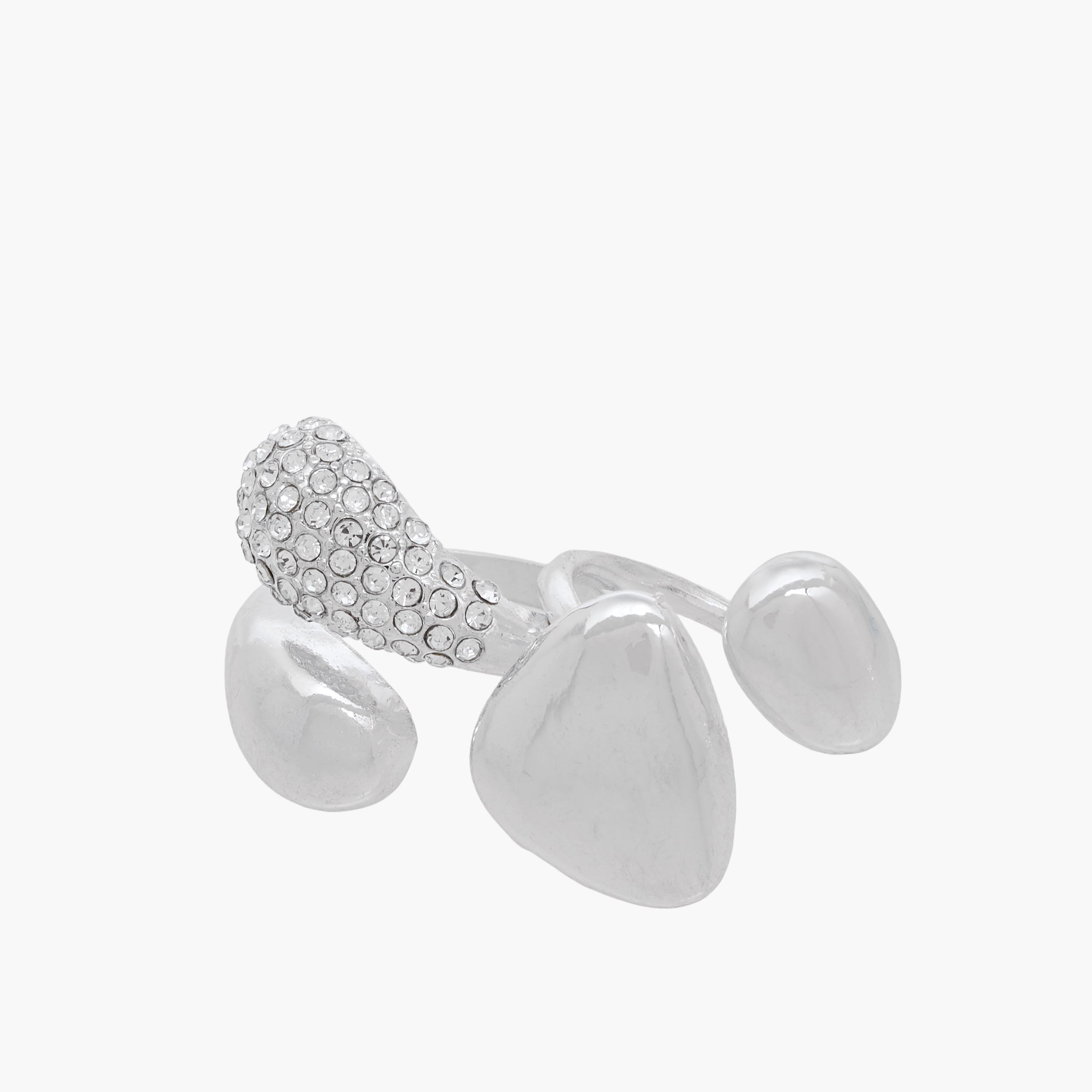 Set of 4 - Assorted Silver Tone Orb Ring-women-watchesandjewellery-jewellery-rings-image-4