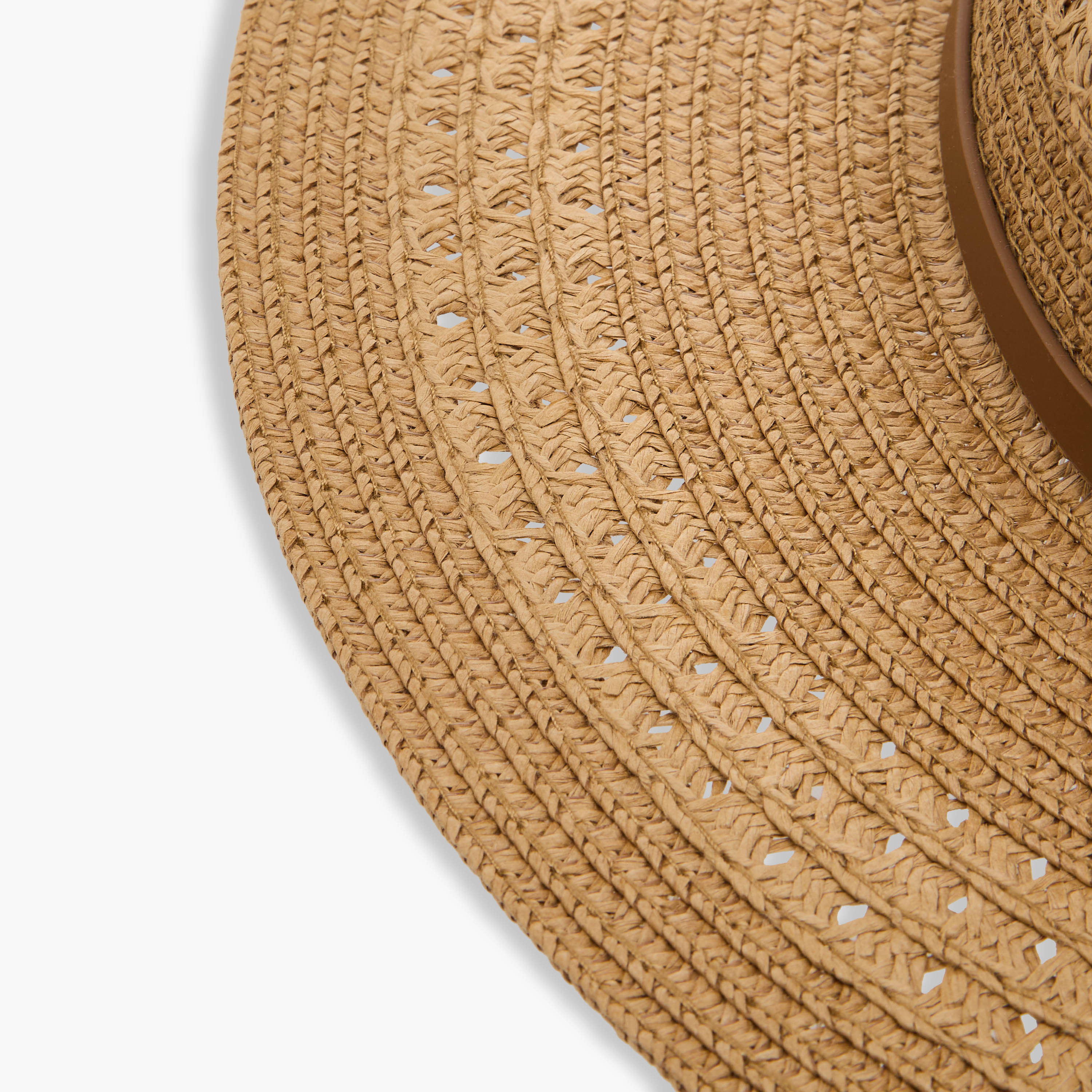 Textured Belt Detail Beach Hat-women-clothingaccessories-capsandhats-image-5
