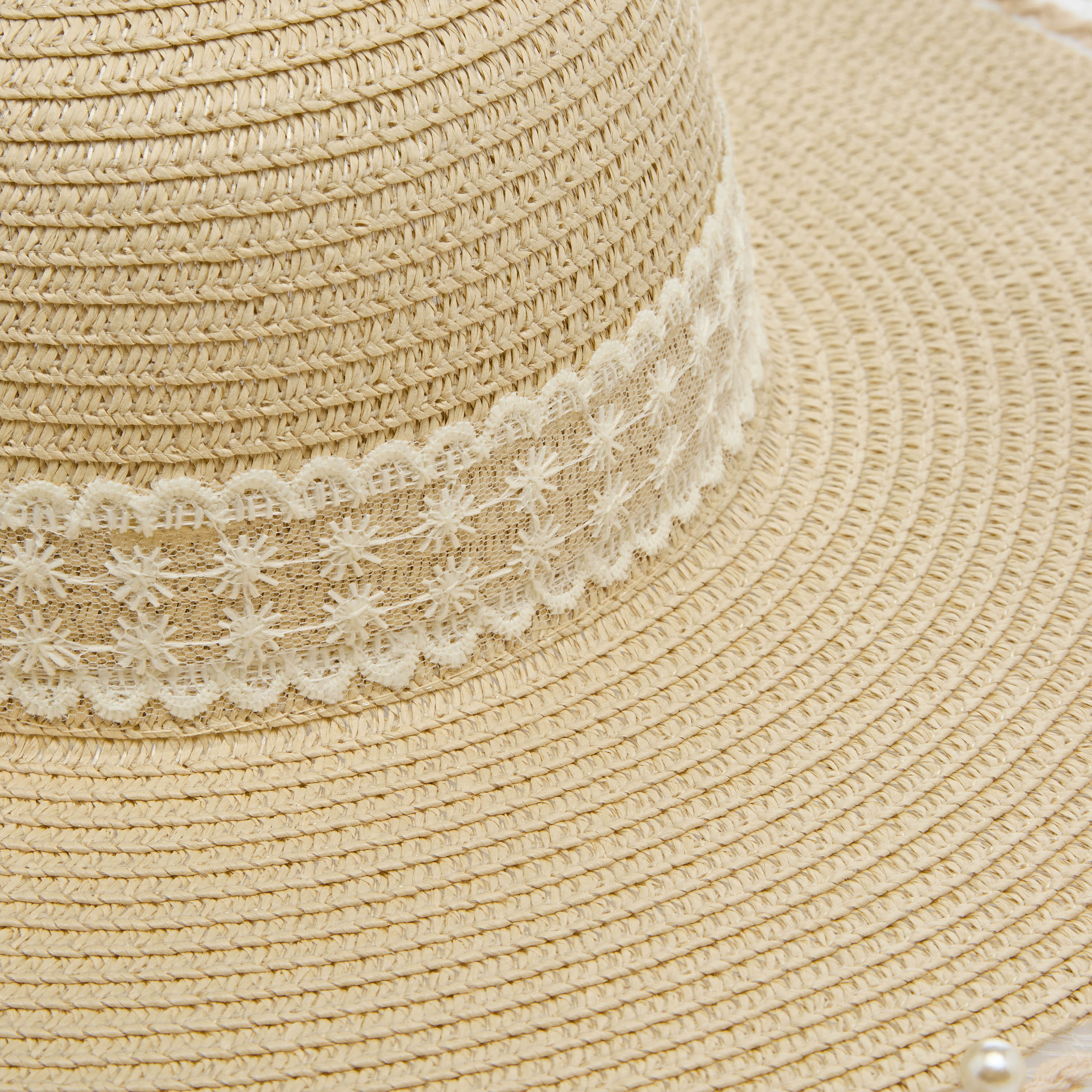 Textured Pearl and Lace Beach Hat-women-clothingaccessories-capsandhats-image-7