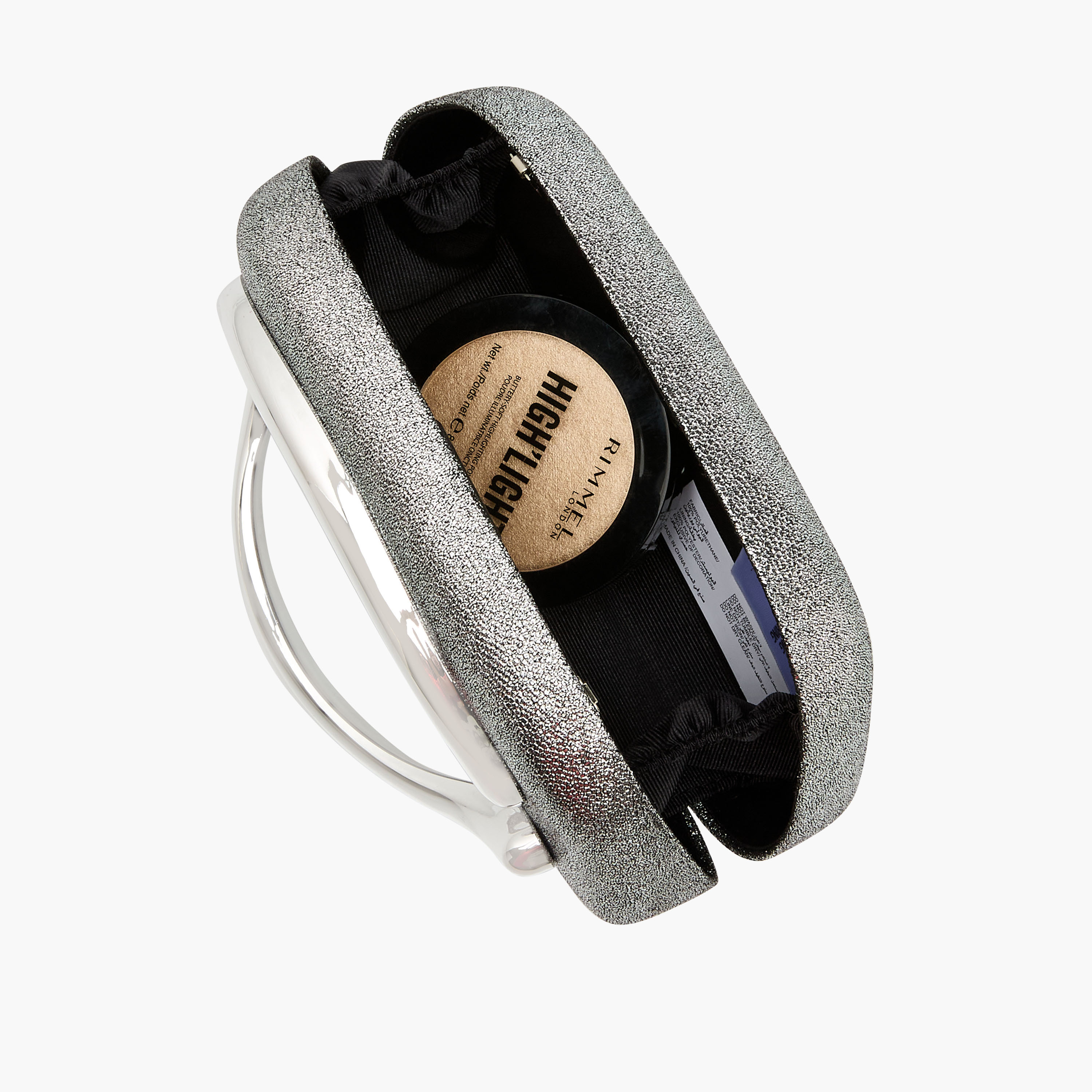 Metallic Accent Clutch with Detachable Chain Strap-women-bagsandwallets-handbags-image-9