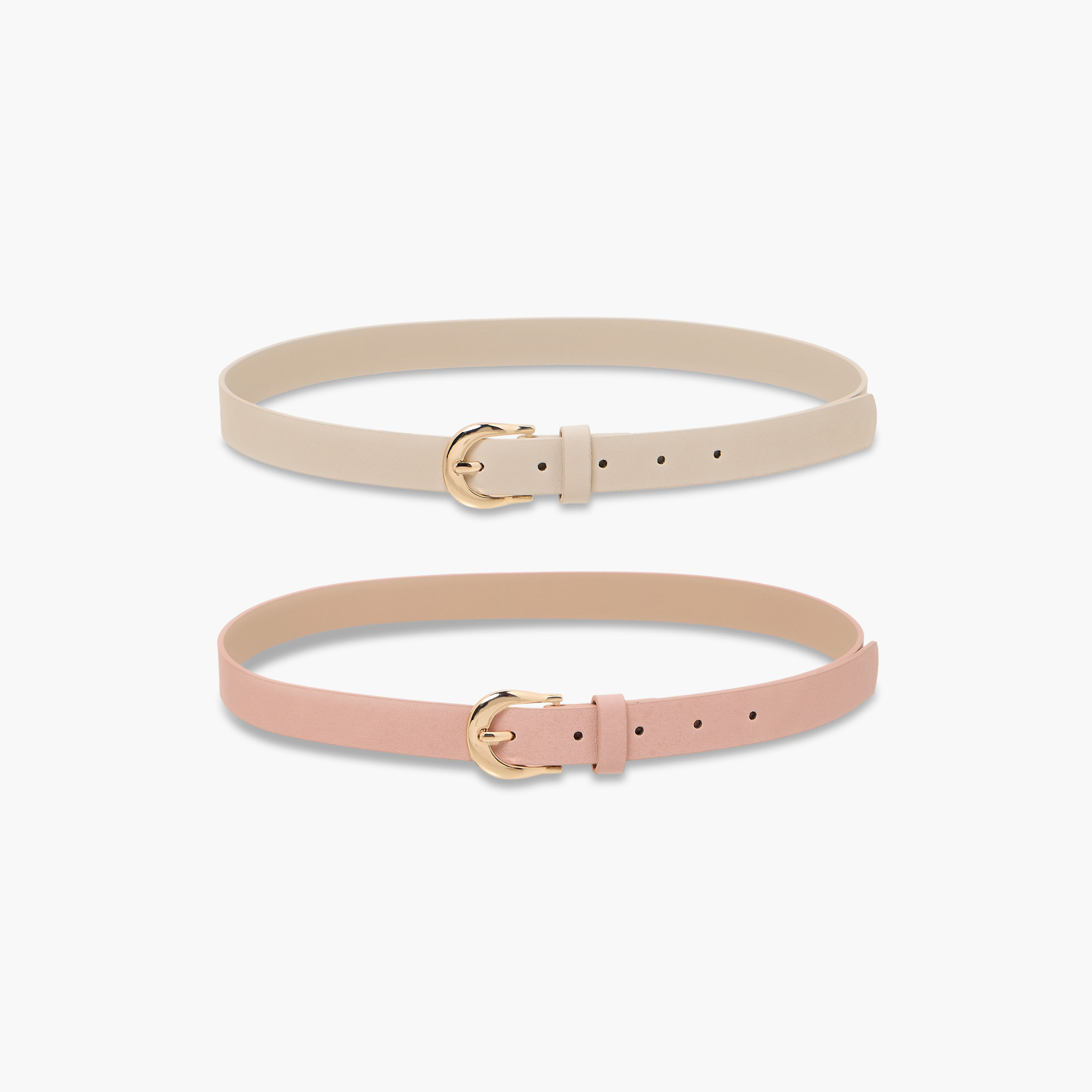 Set of 2 - Belt with Pin Buckle Closure-women-clothingaccessories-belts-image-1