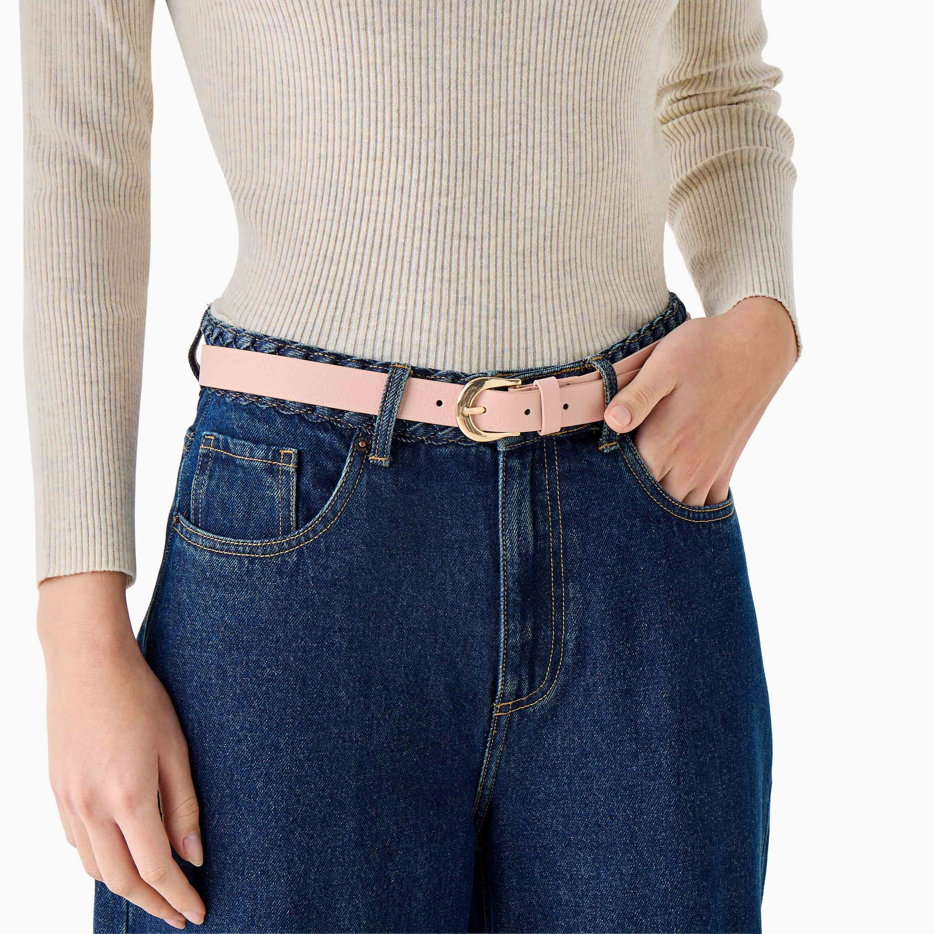 Set of 2 - Belt with Pin Buckle Closure-women-clothingaccessories-belts-image-3