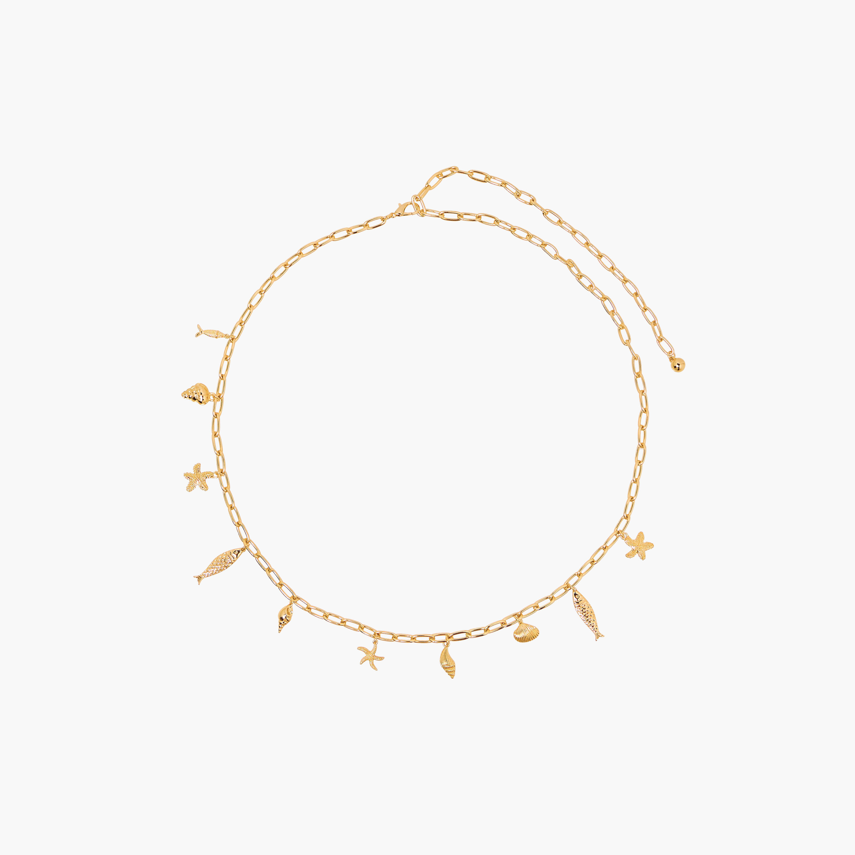 حزام مجوهرات بلون ذهبي ومشبك إغلاق-women-clothingaccessories-belts-image-1