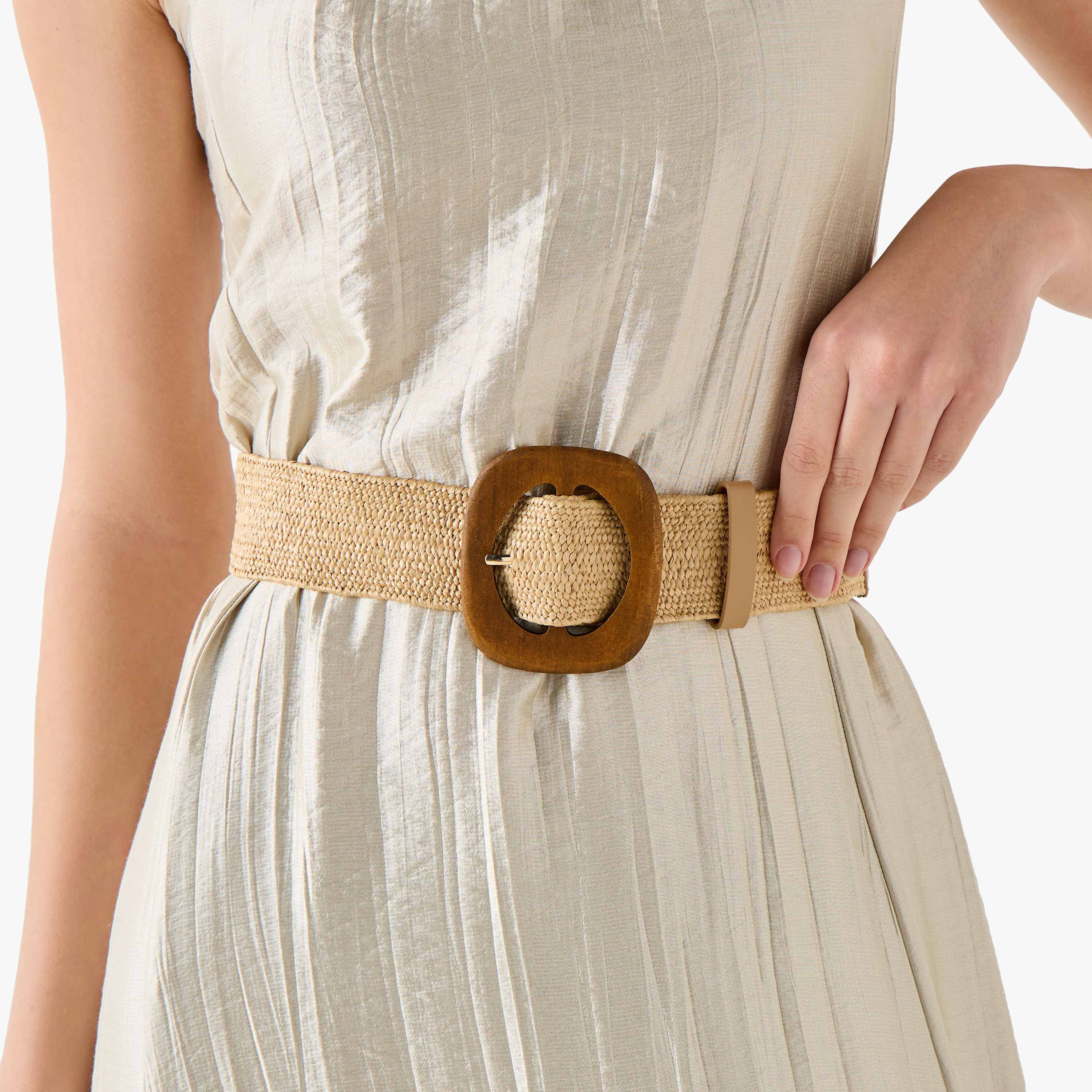 حزام بإبزيم إغلاق من رافيا-women-clothingaccessories-belts-image-2