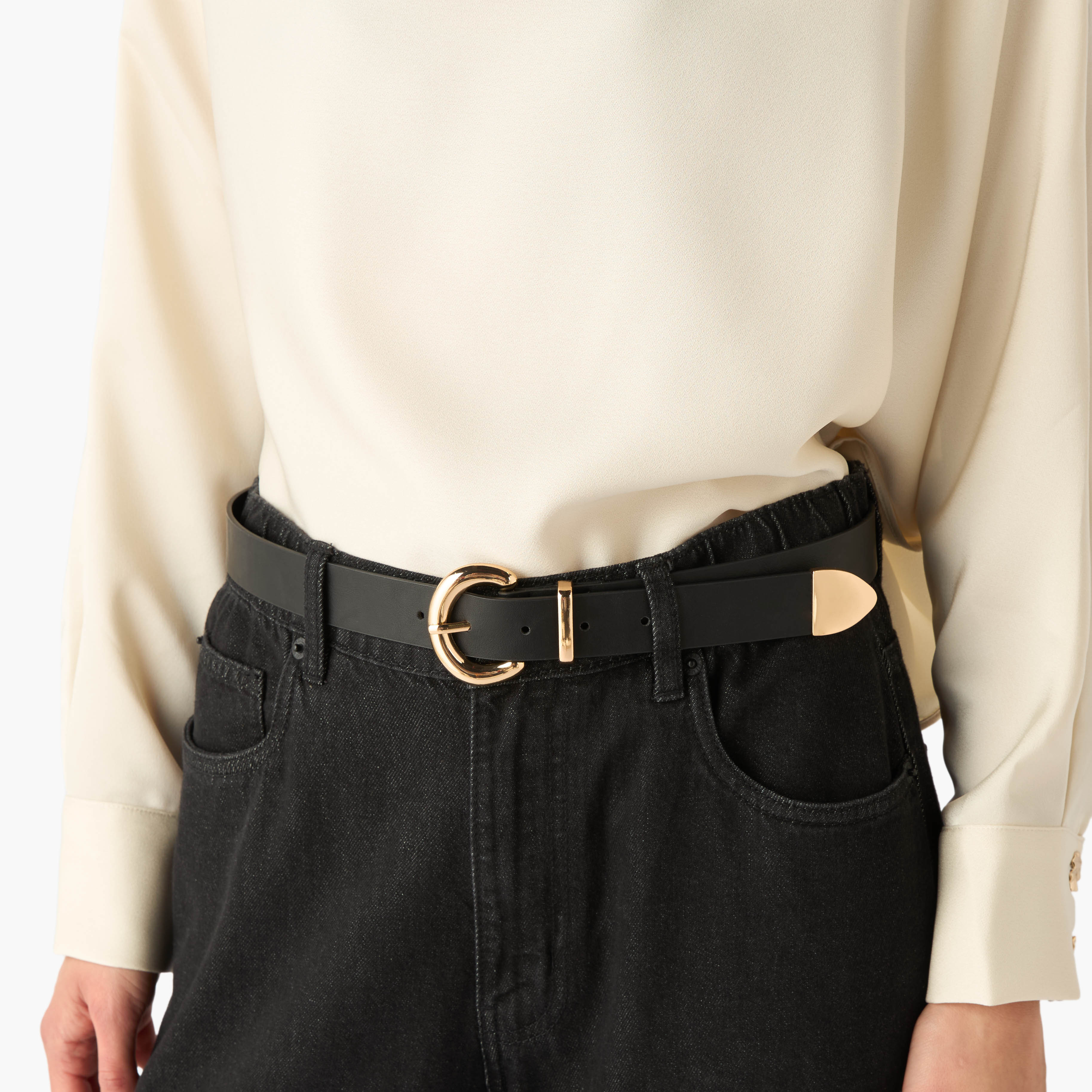 Belt with Pin Buckle Closure-women-clothingaccessories-belts-image-2