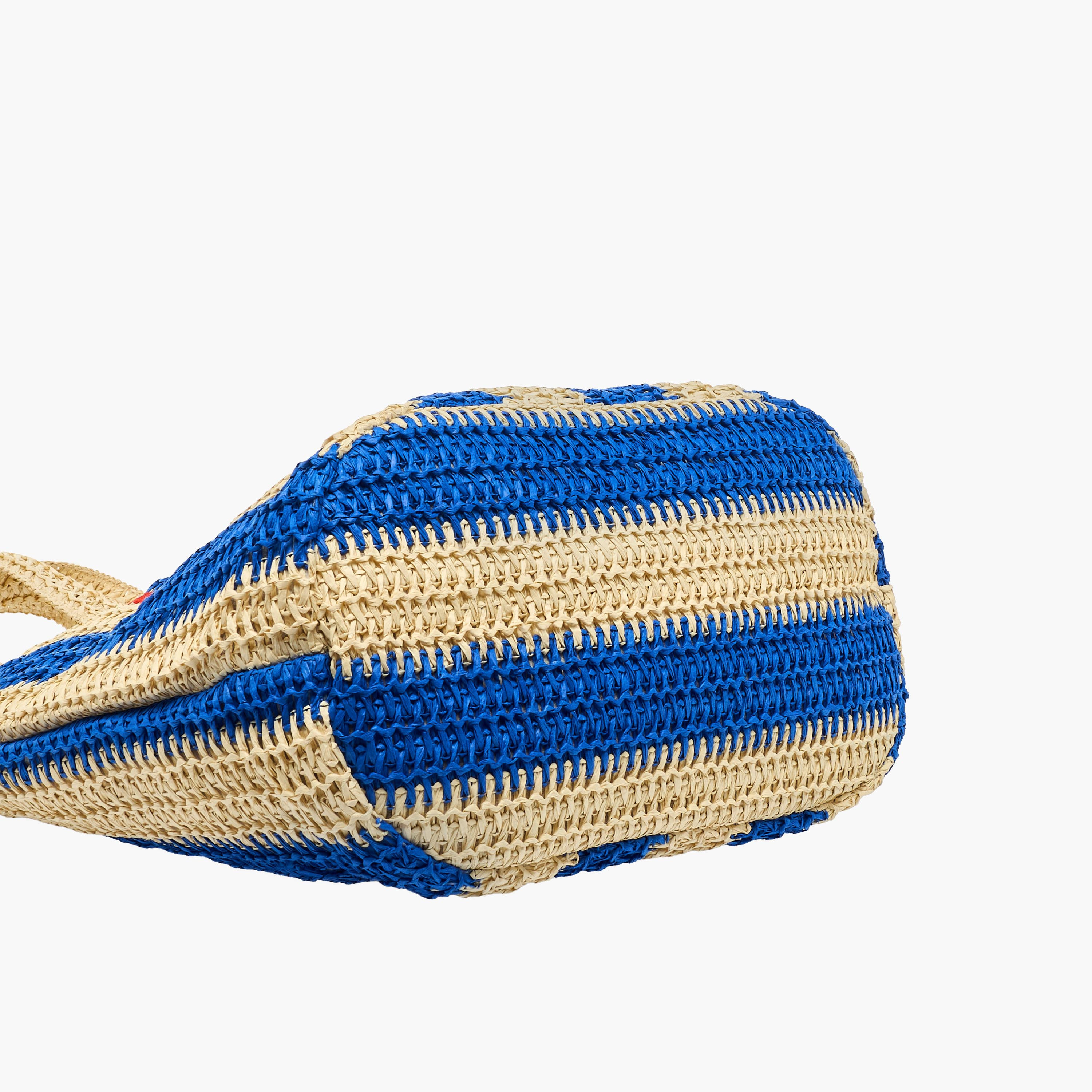 شنطة توتي مخططة بتطريز شعار بمقابض مزدوجة-women-bagsandwallets-handbags-image-7