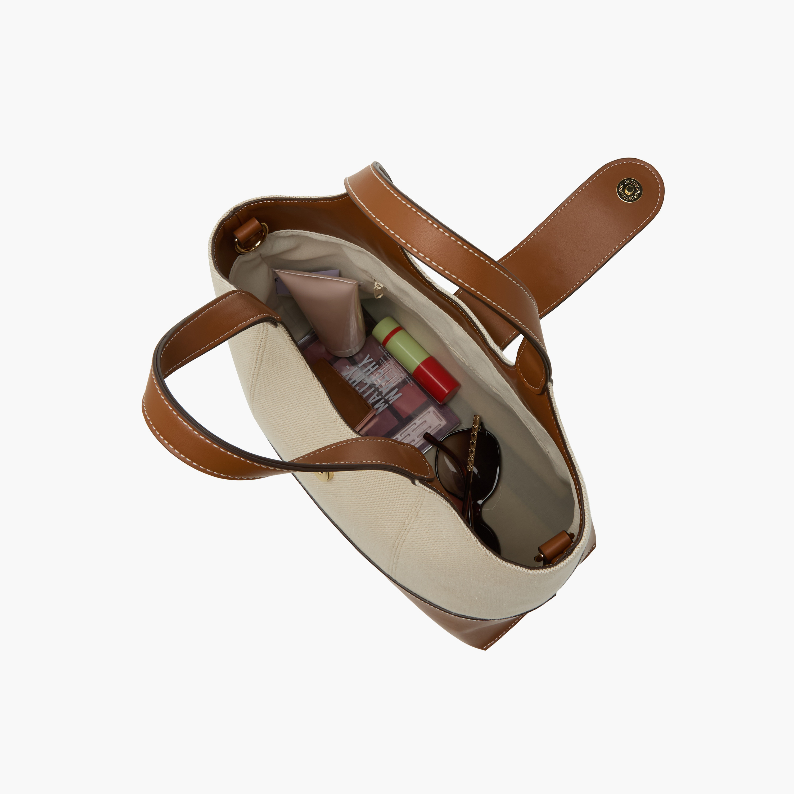 شنطة كتف بارزة الملمس بقصة مستوحاة من لجام الحصان-women-bagsandwallets-handbags-image-9