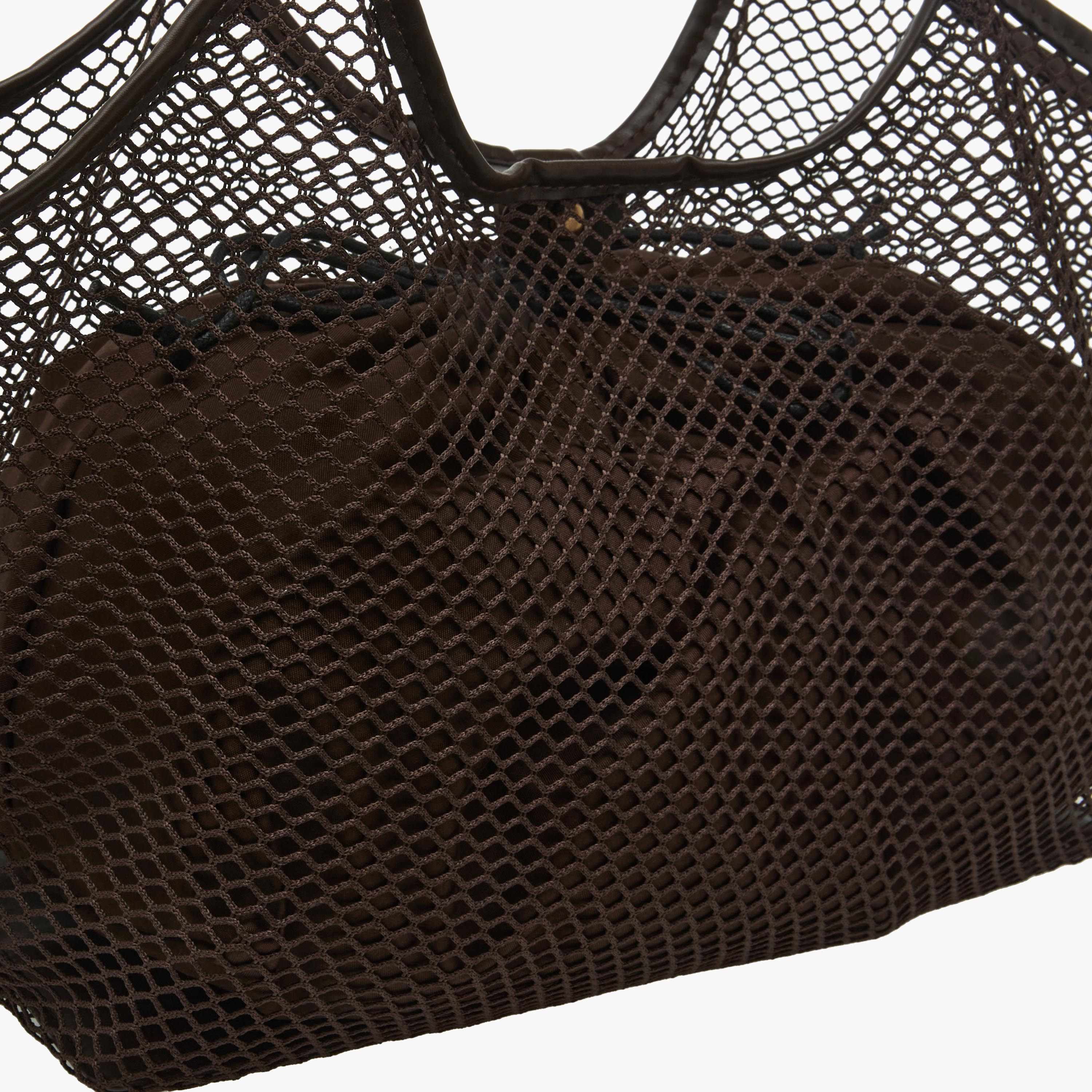 Mesh Tote Bag with Drawstring Closure Pouch-women-bagsandwallets-handbags-image-5