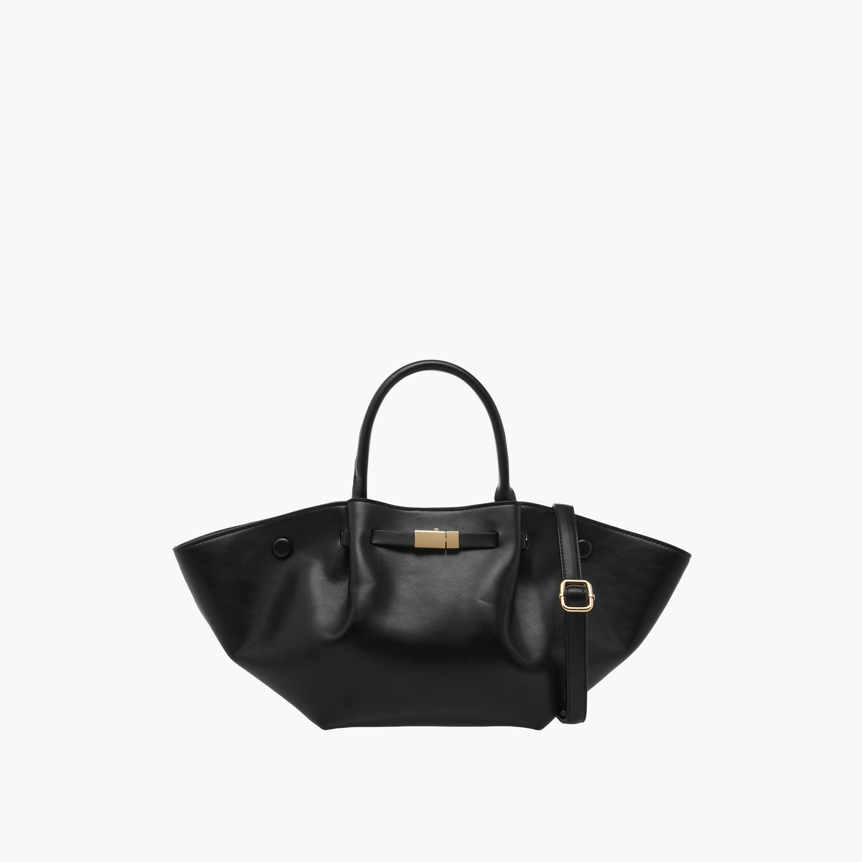 شنطة توت بتصميم مجمّع مع حزام قابل للتعديل-women-bagsandwallets-handbags-image-1