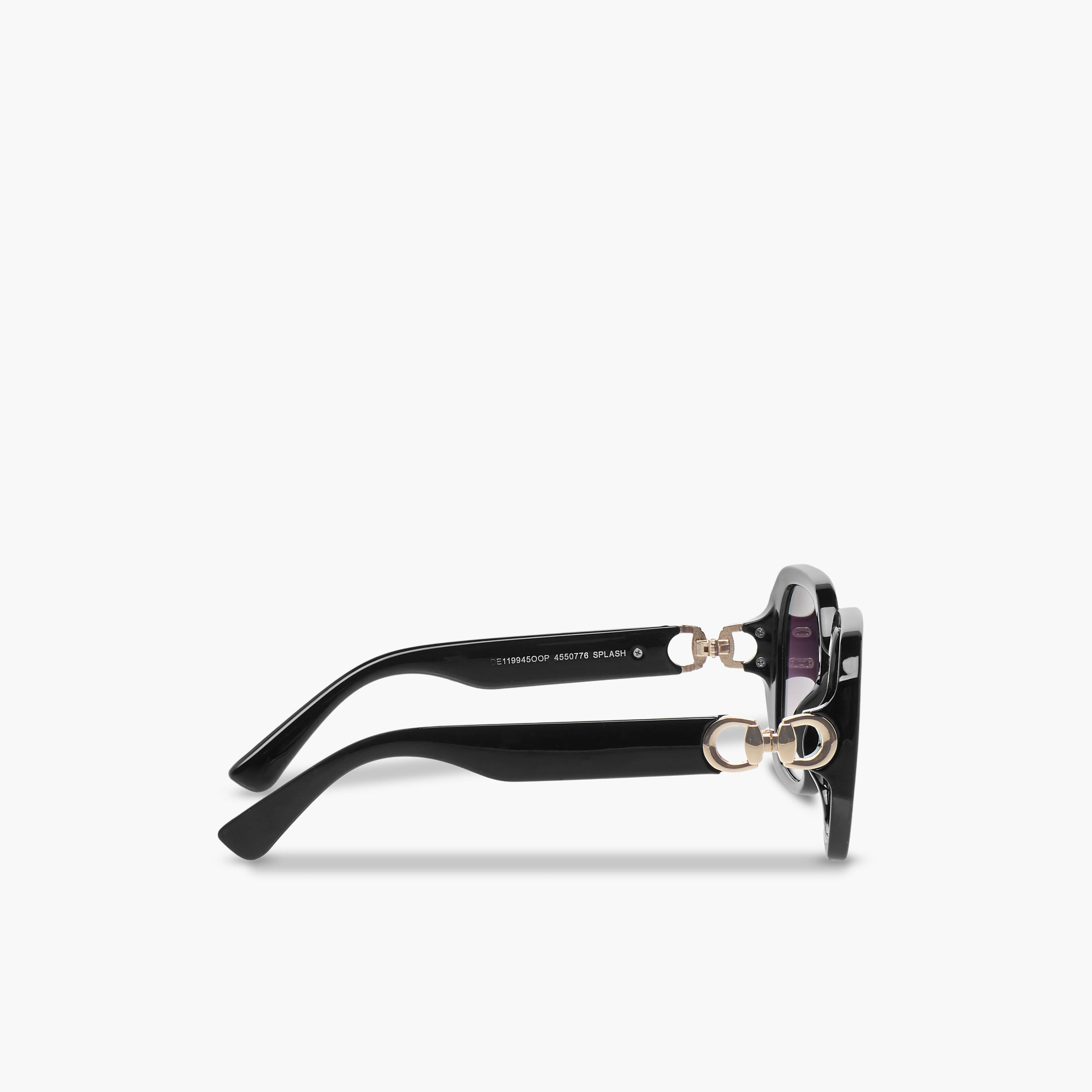 Sunglasses Hexagonal UV Protection Black Lens-women-sunglasses-image-4