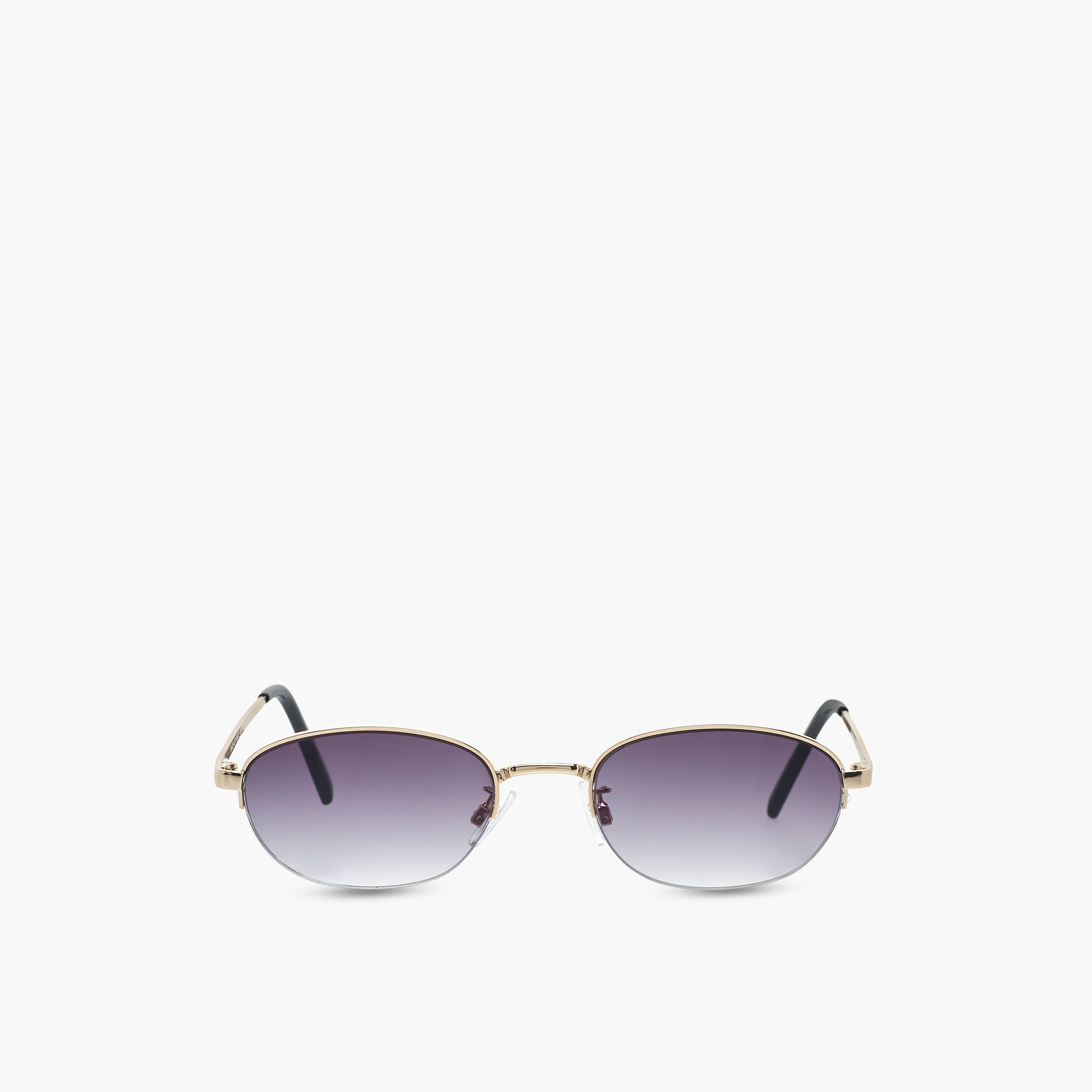 Sunglasses Oval UV Protection Black Lens-women-sunglasses-image-3