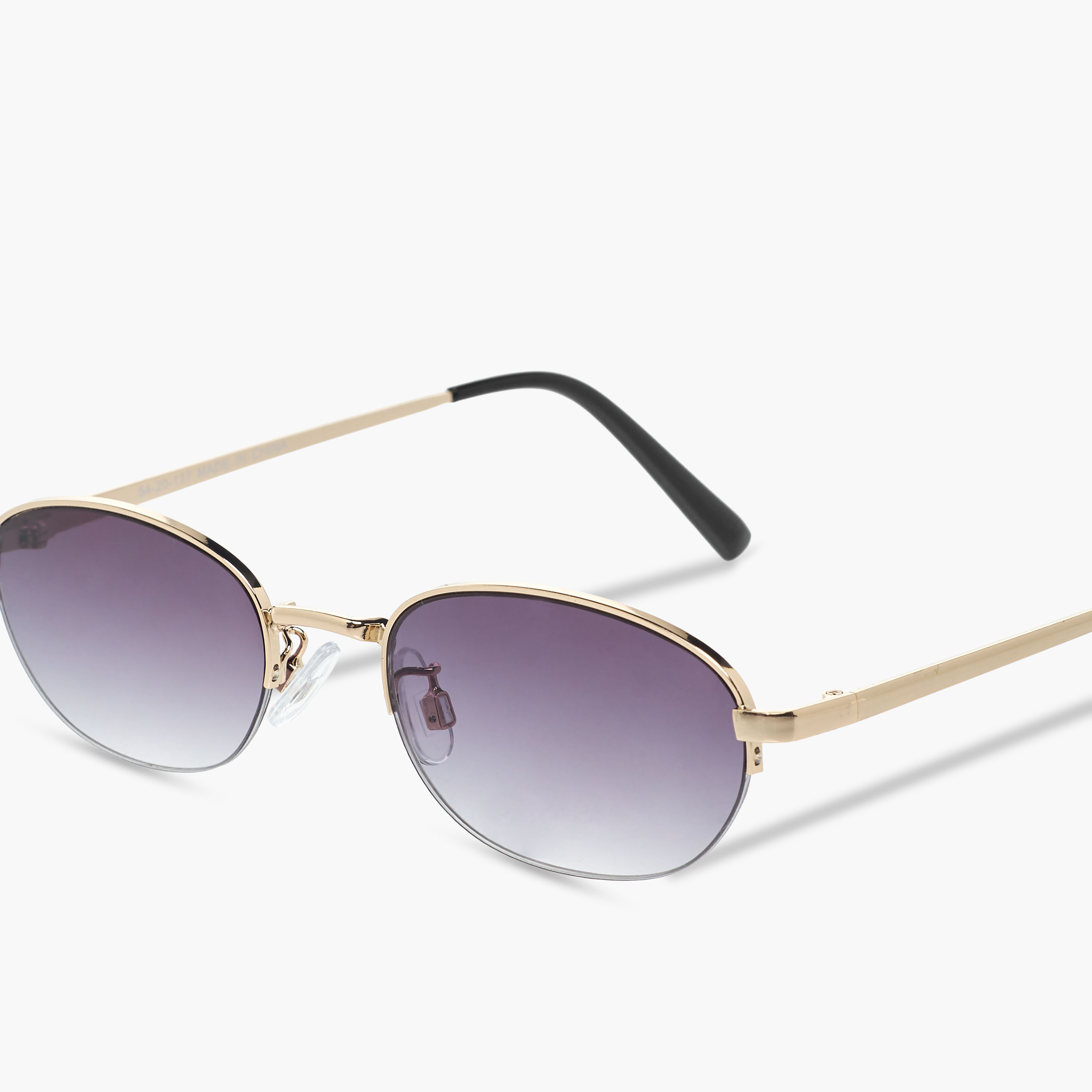 Sunglasses Oval UV Protection Black Lens-women-sunglasses-image-6