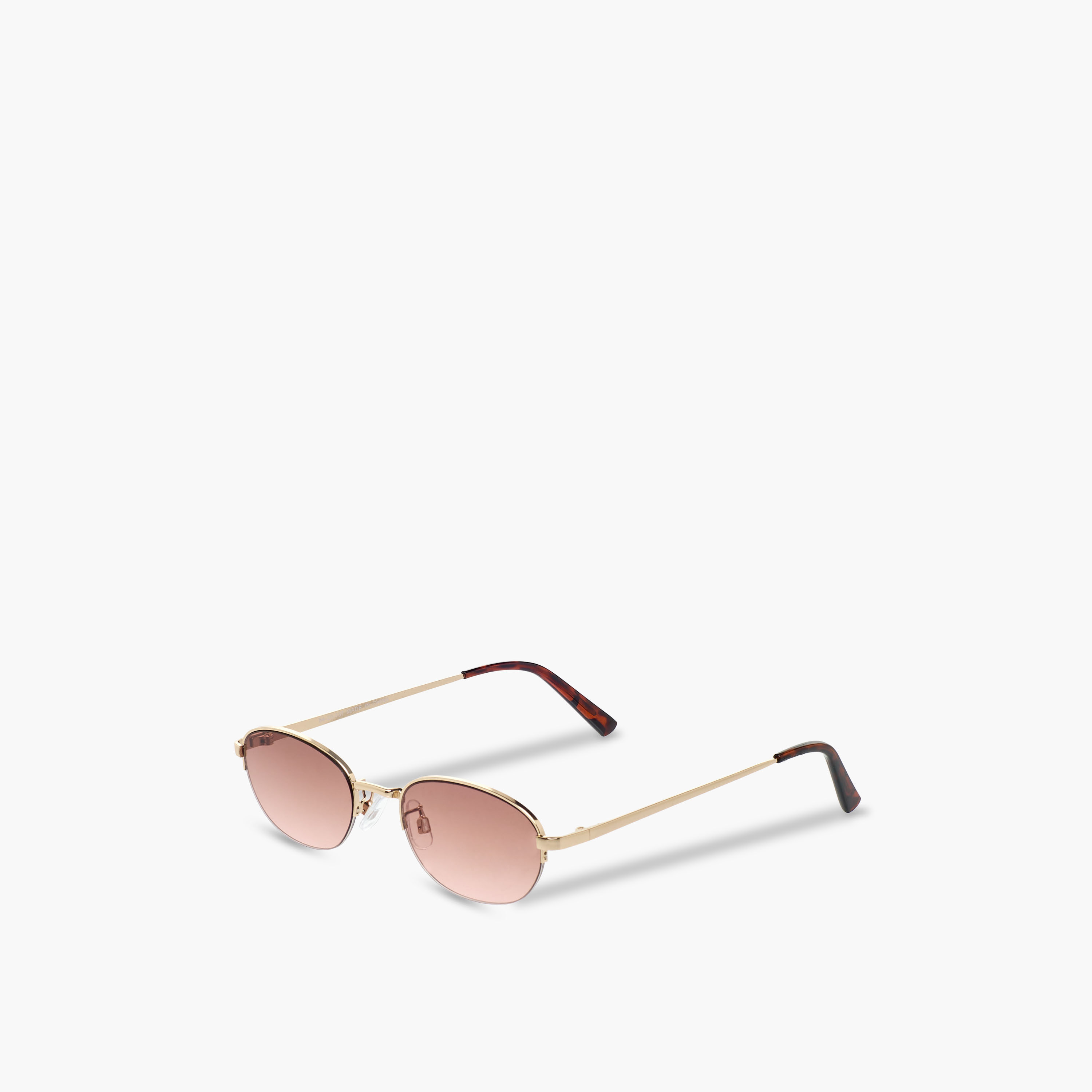 Sunglasses Oval UV Protection Brown Lens-women-sunglasses-image-1