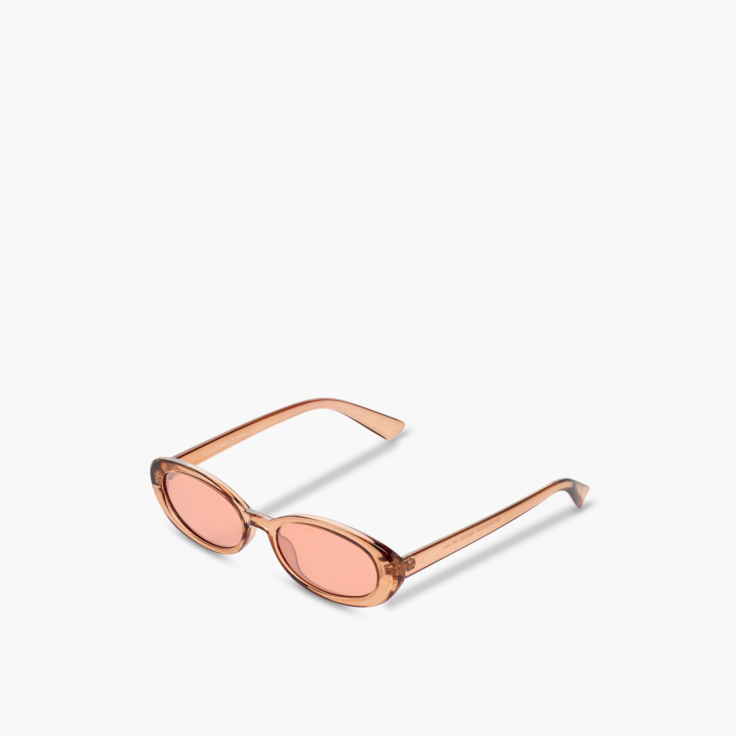Sunglasses Oval UV Protection Pink Lens-women-sunglasses-image-1