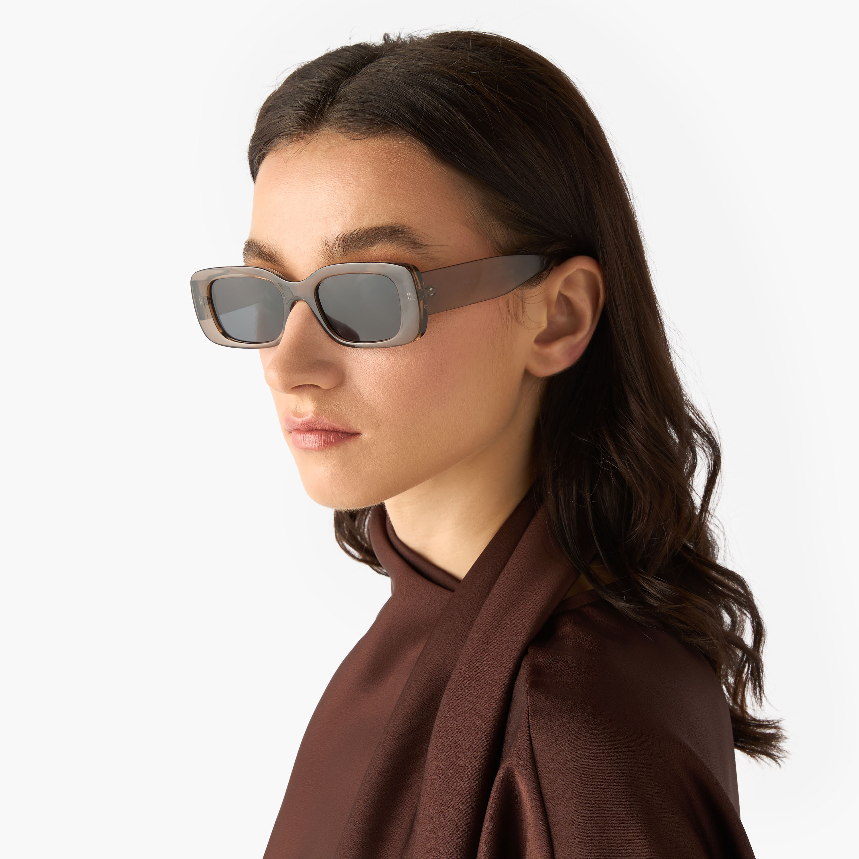 Sunglasses Rectangle UV Protection Black Lens-women-sunglasses-image-2