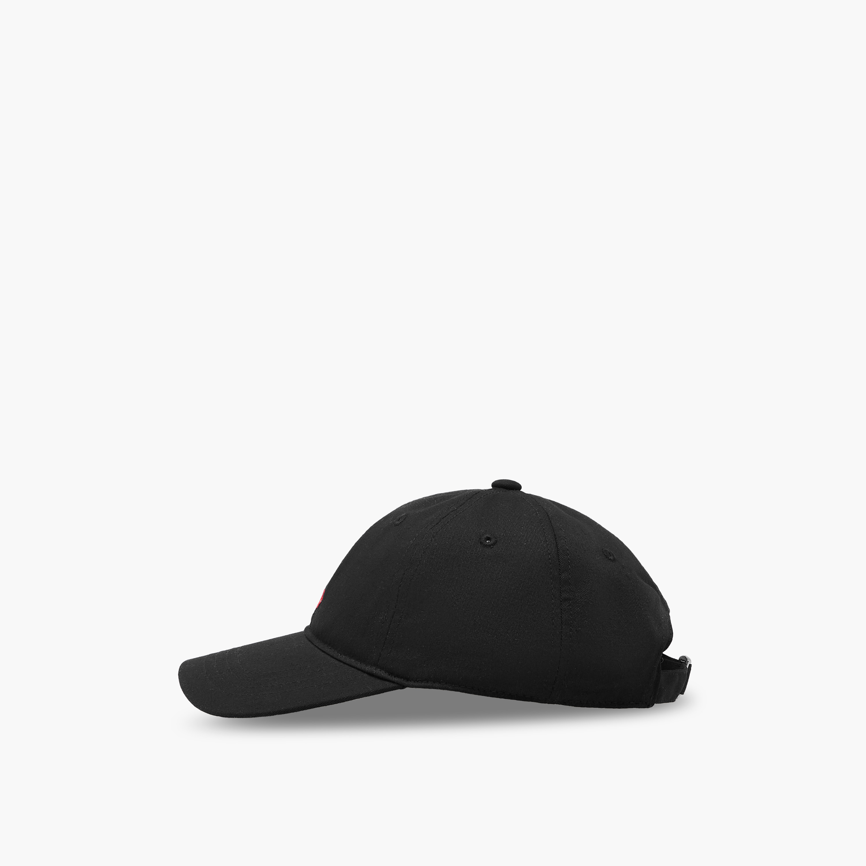 Heart Embroidered Cap with Buckle Strap Closure-women-clothingaccessories-capsandhats-image-4
