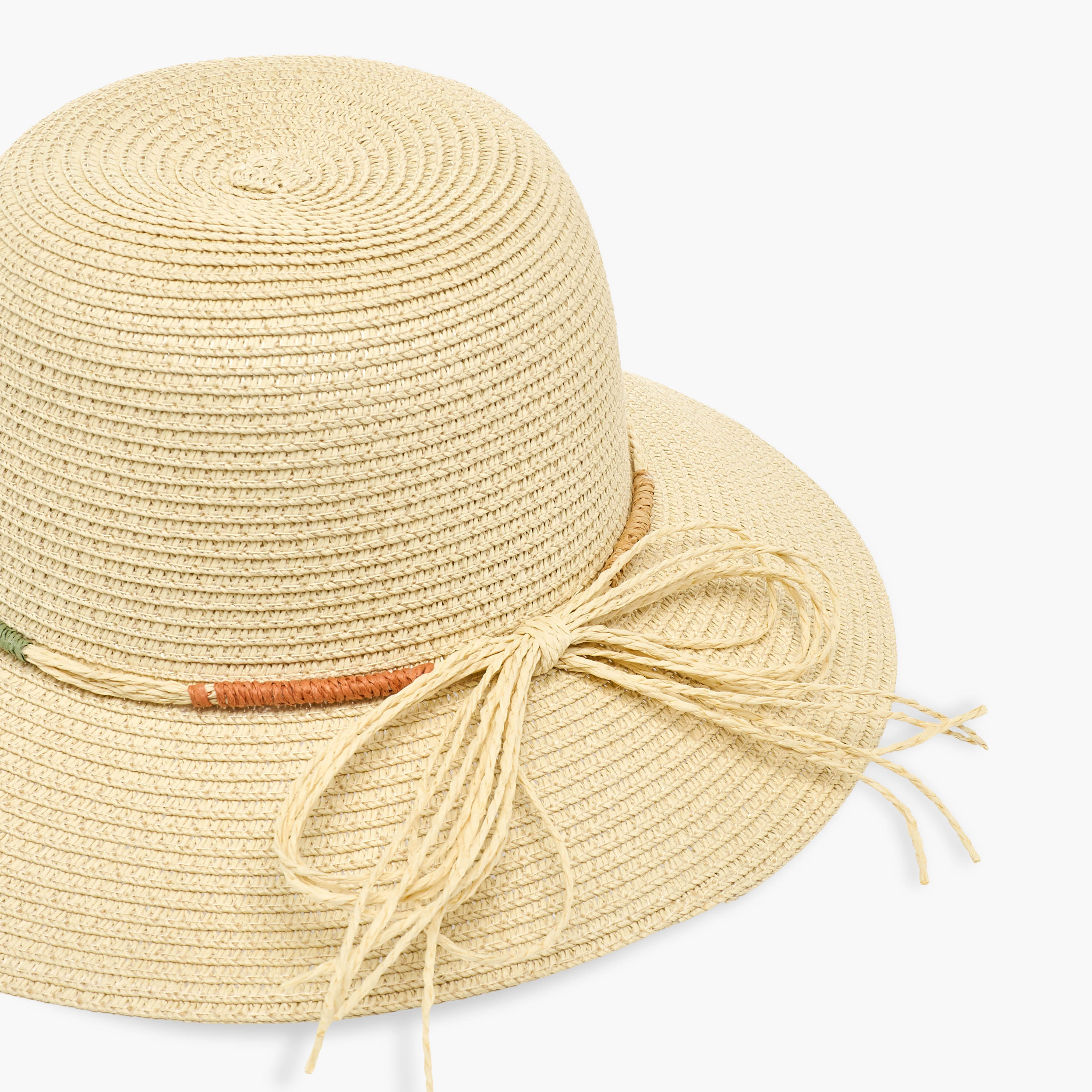قبعة بارزة الملمس بزينة فيونكة-women-clothingaccessories-capsandhats-image-5