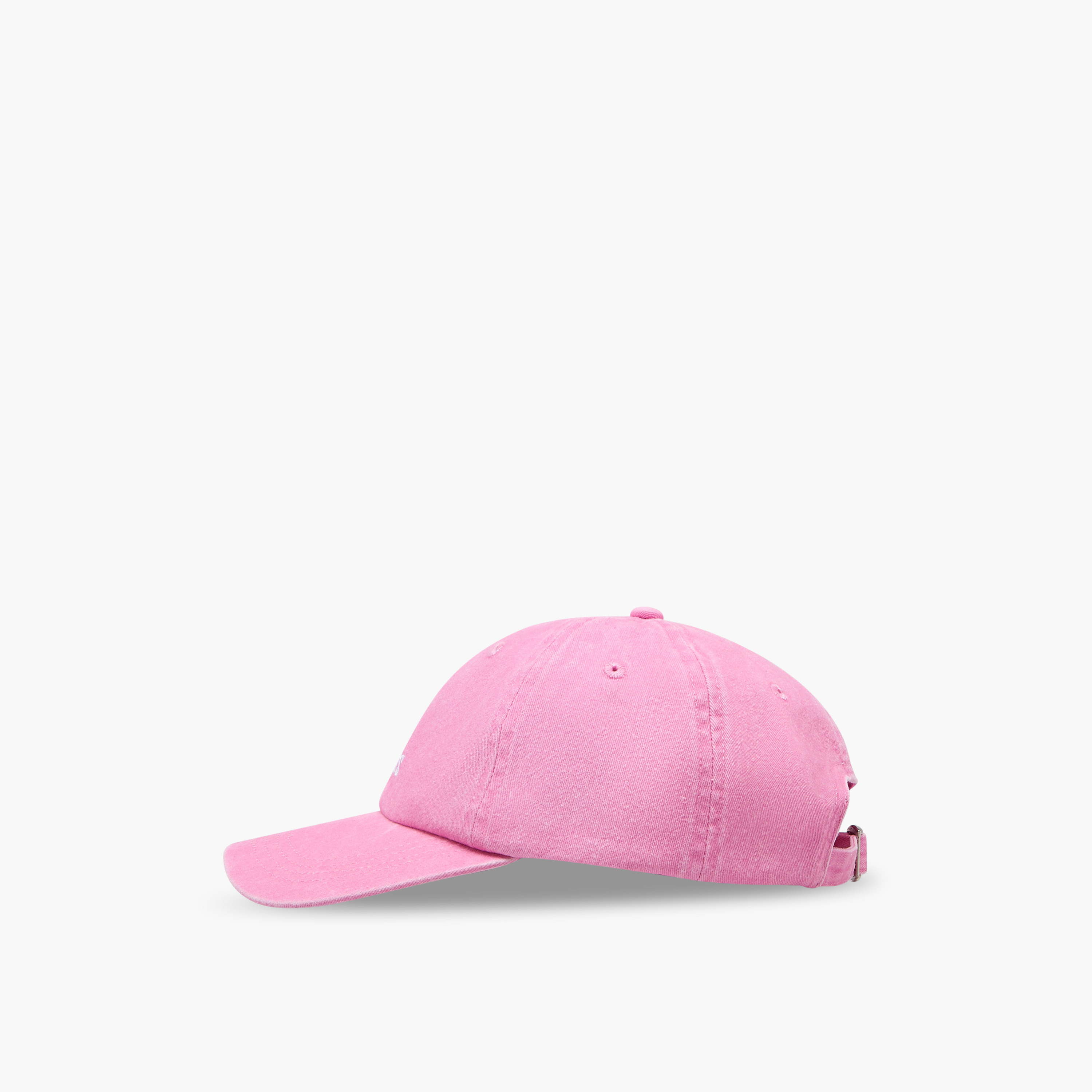 Embroidered Cap with Buckle Strap Closure-women-clothingaccessories-capsandhats-image-4