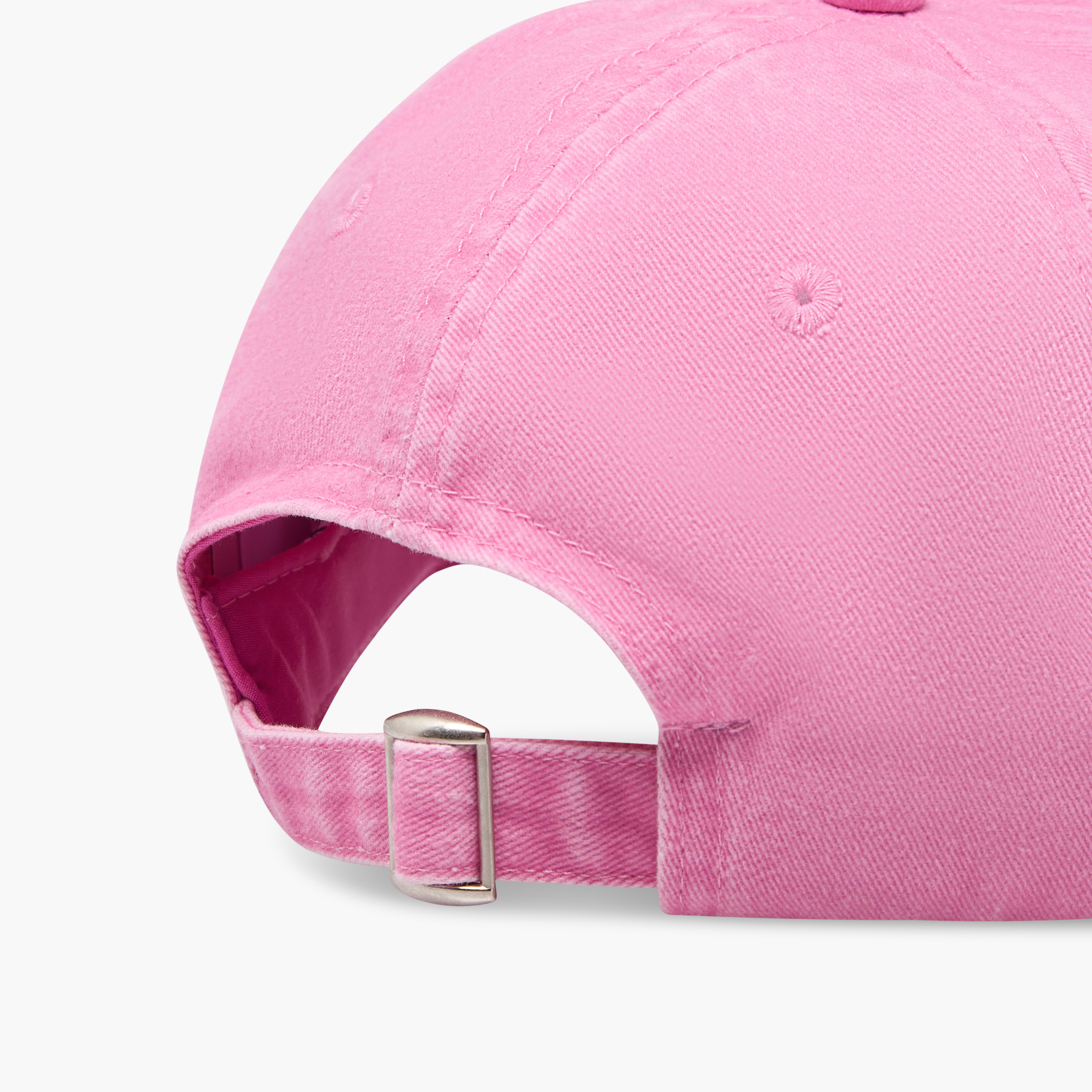 Embroidered Cap with Buckle Strap Closure-women-clothingaccessories-capsandhats-image-7