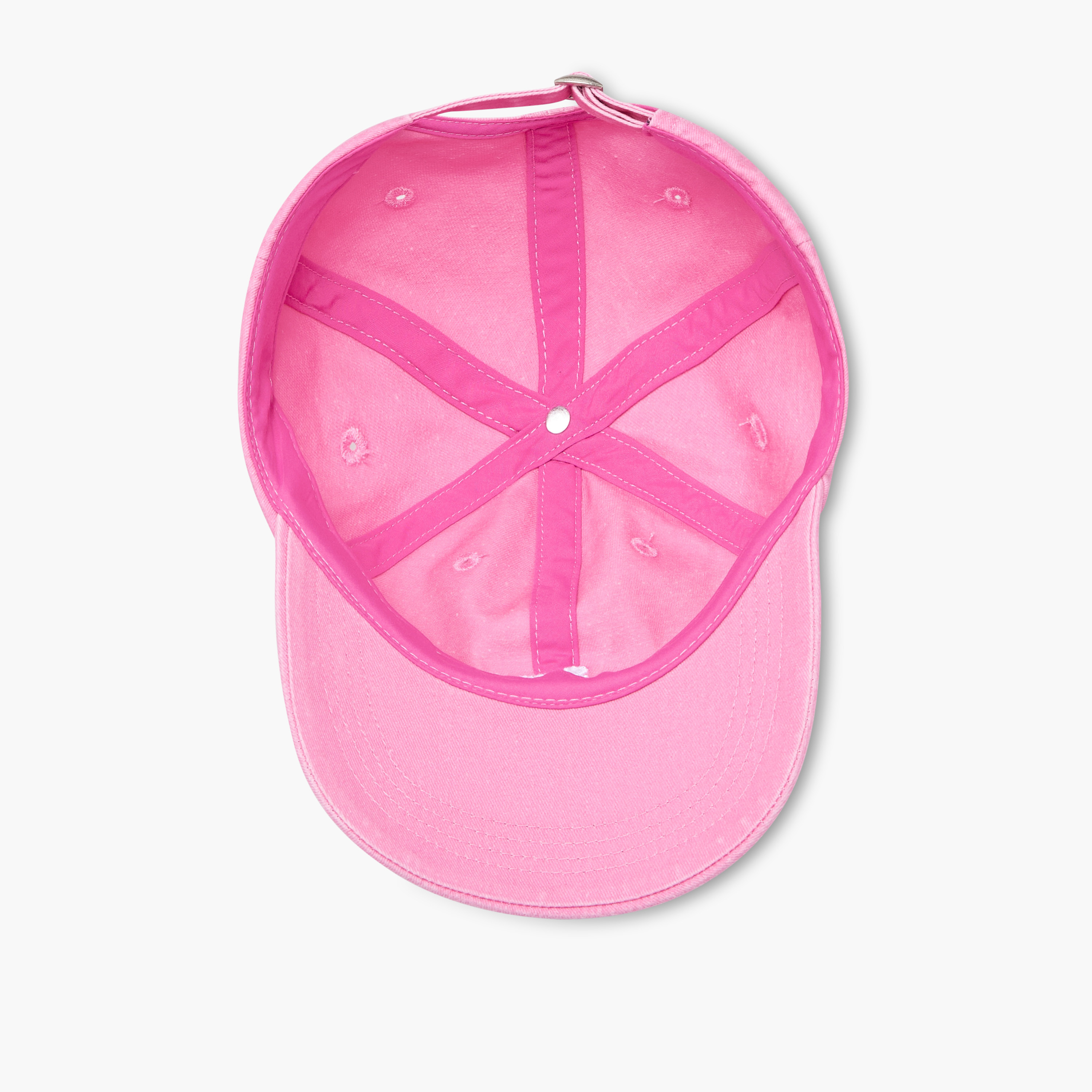 Embroidered Cap with Buckle Strap Closure-women-clothingaccessories-capsandhats-image-8