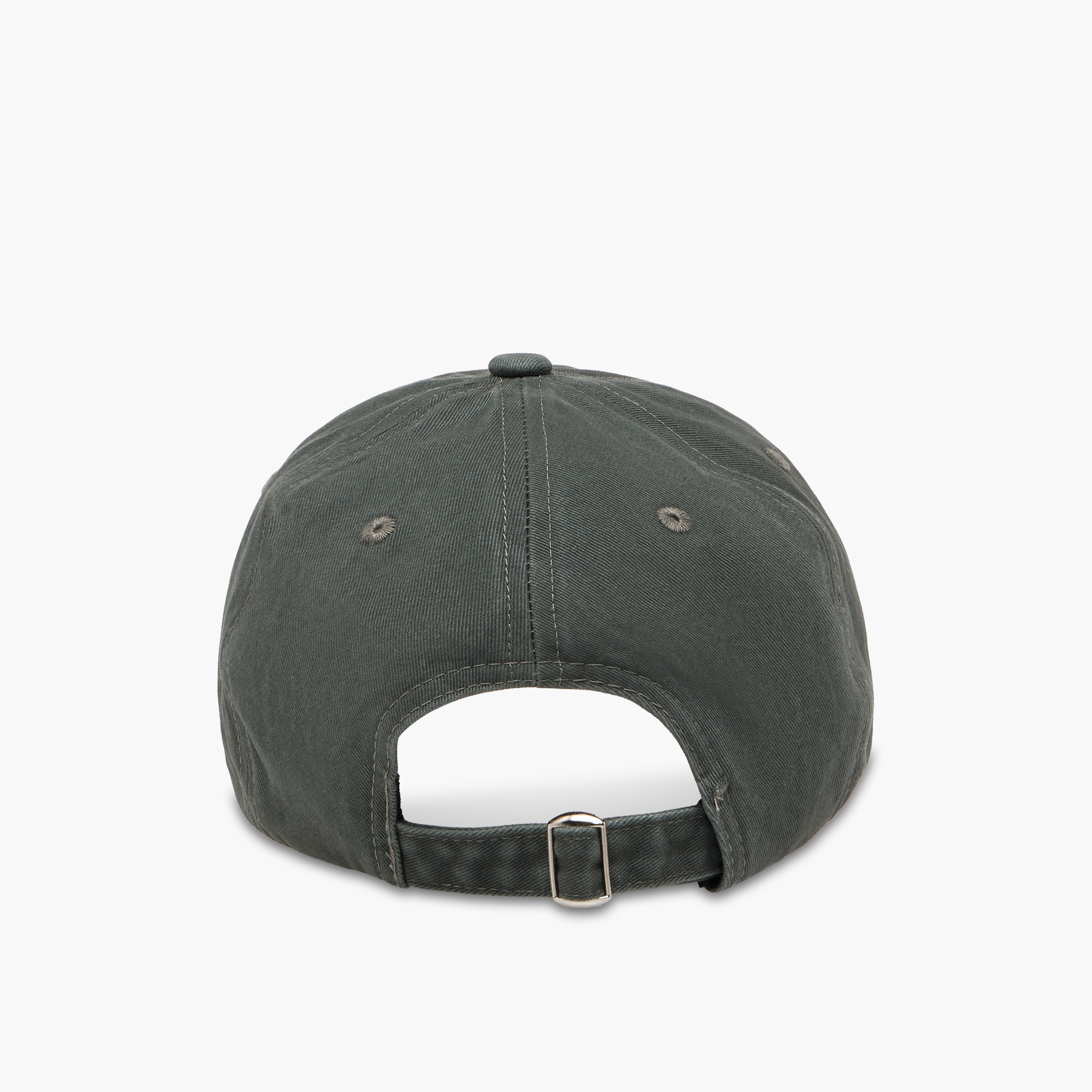 Slogan Embroidered Baseball Cap with Buckled Strap-women-clothingaccessories-capsandhats-image-5