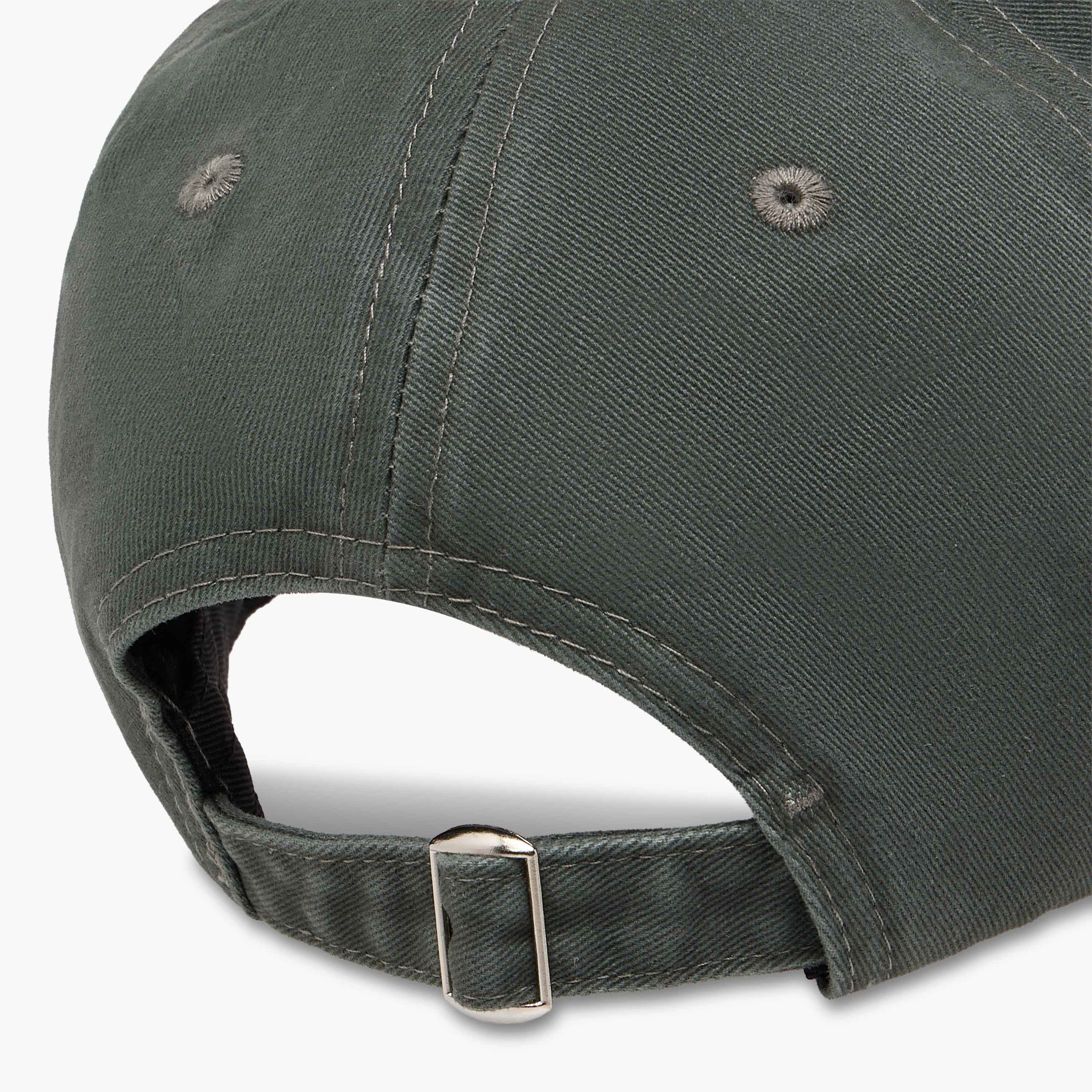 Slogan Embroidered Baseball Cap with Buckled Strap-women-clothingaccessories-capsandhats-image-7