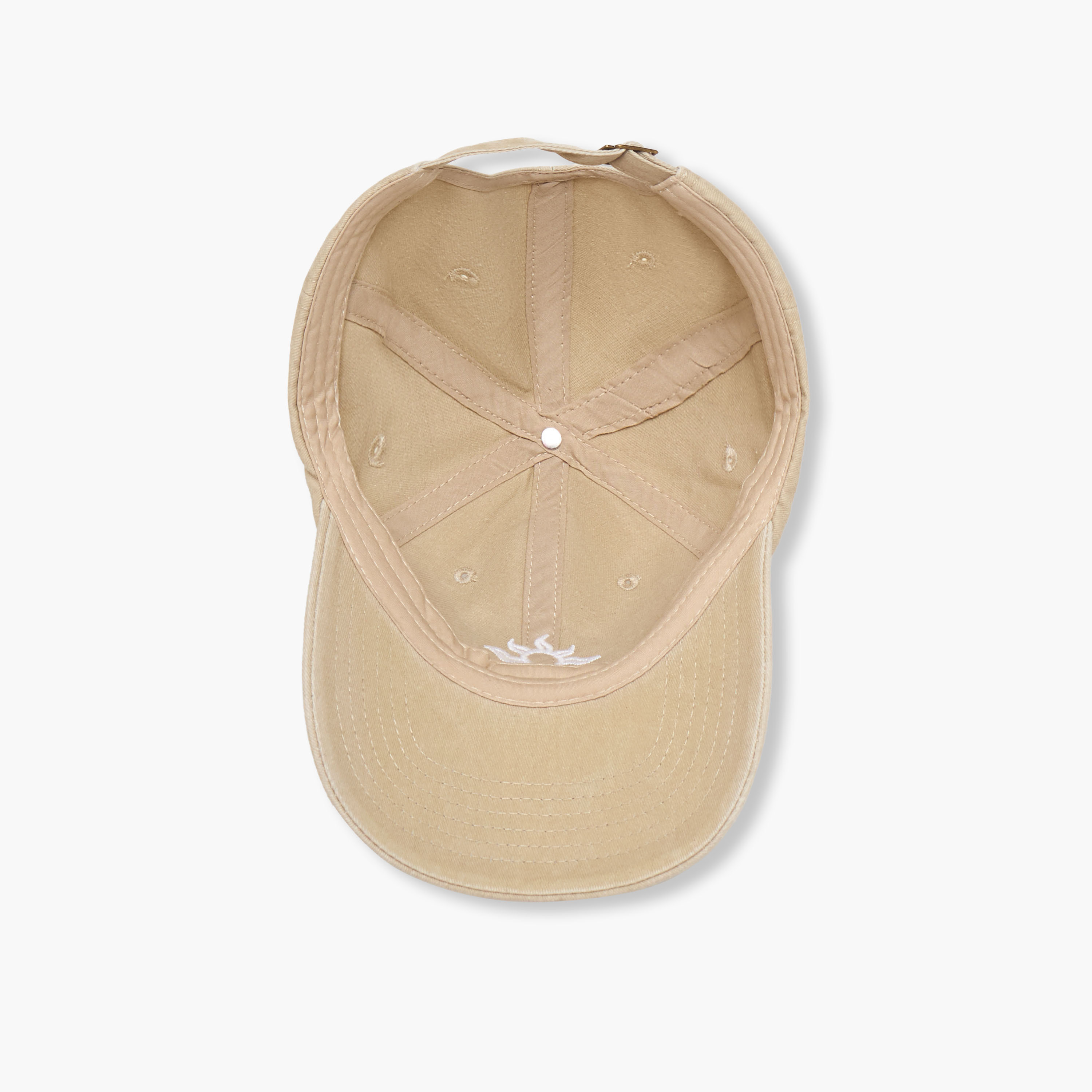 Embroidered Cap with Buckled Strap Closure-women-clothingaccessories-capsandhats-image-8