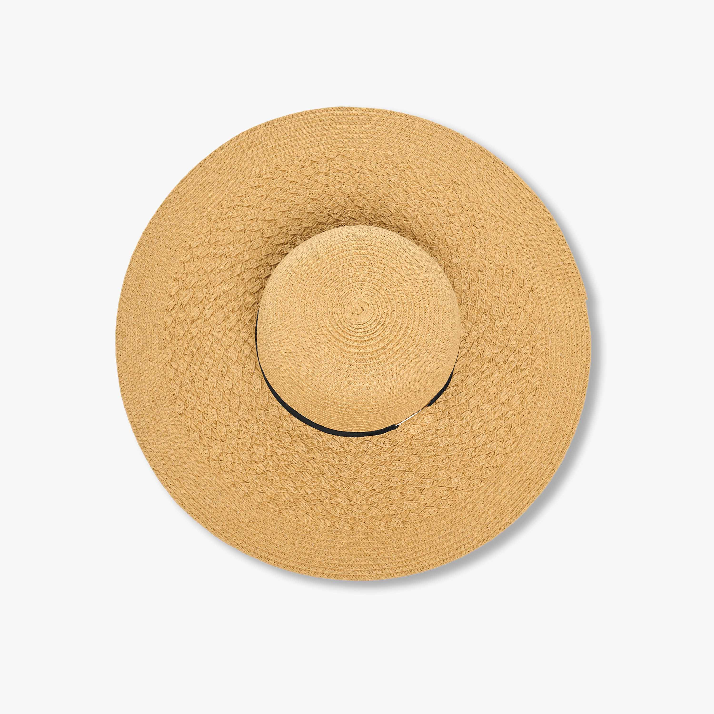 Wide Brim Straw Hat with Ribbon Accent-women-clothingaccessories-capsandhats-image-6