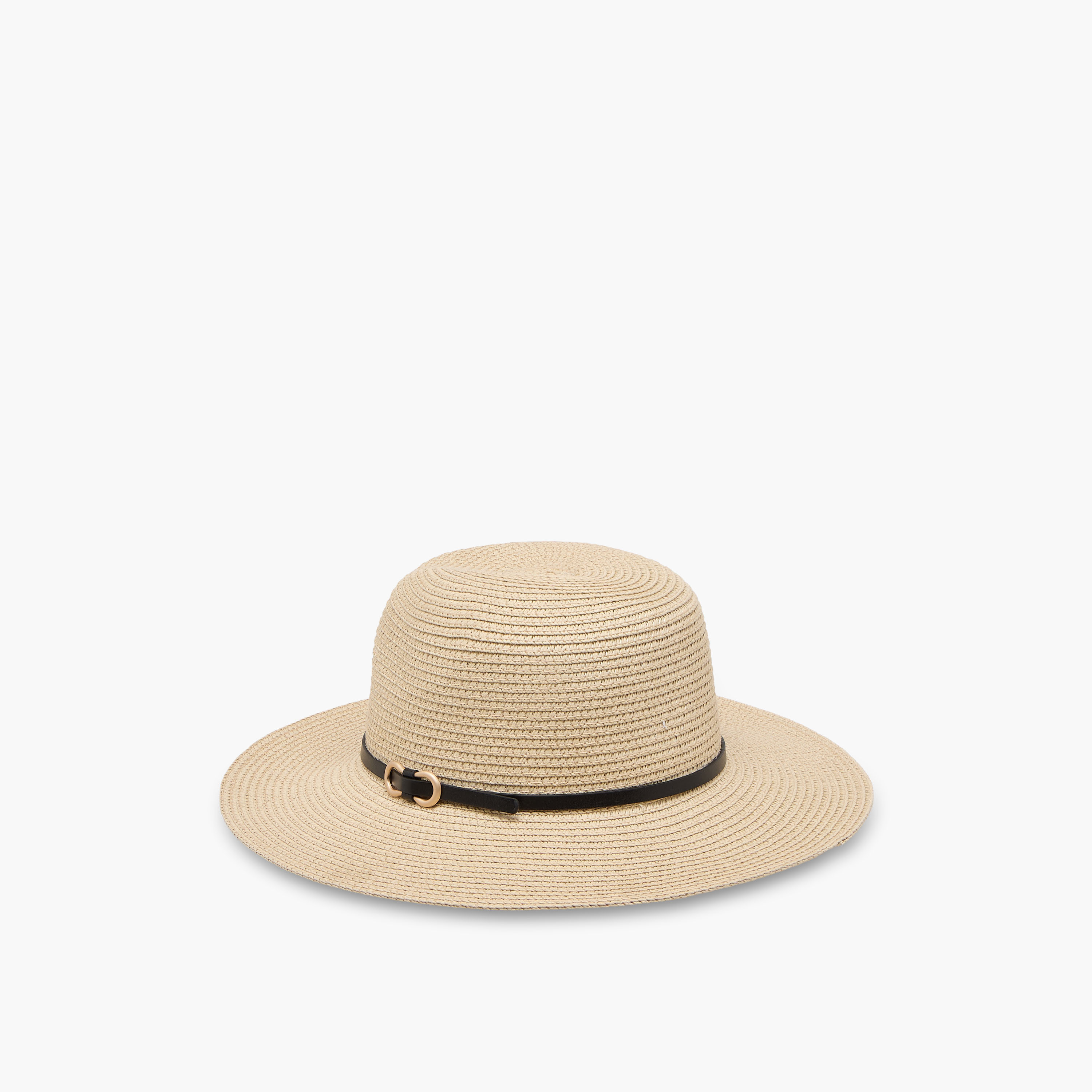 قبعة قش بحزام فيدورا-women-clothingaccessories-capsandhats-image-5