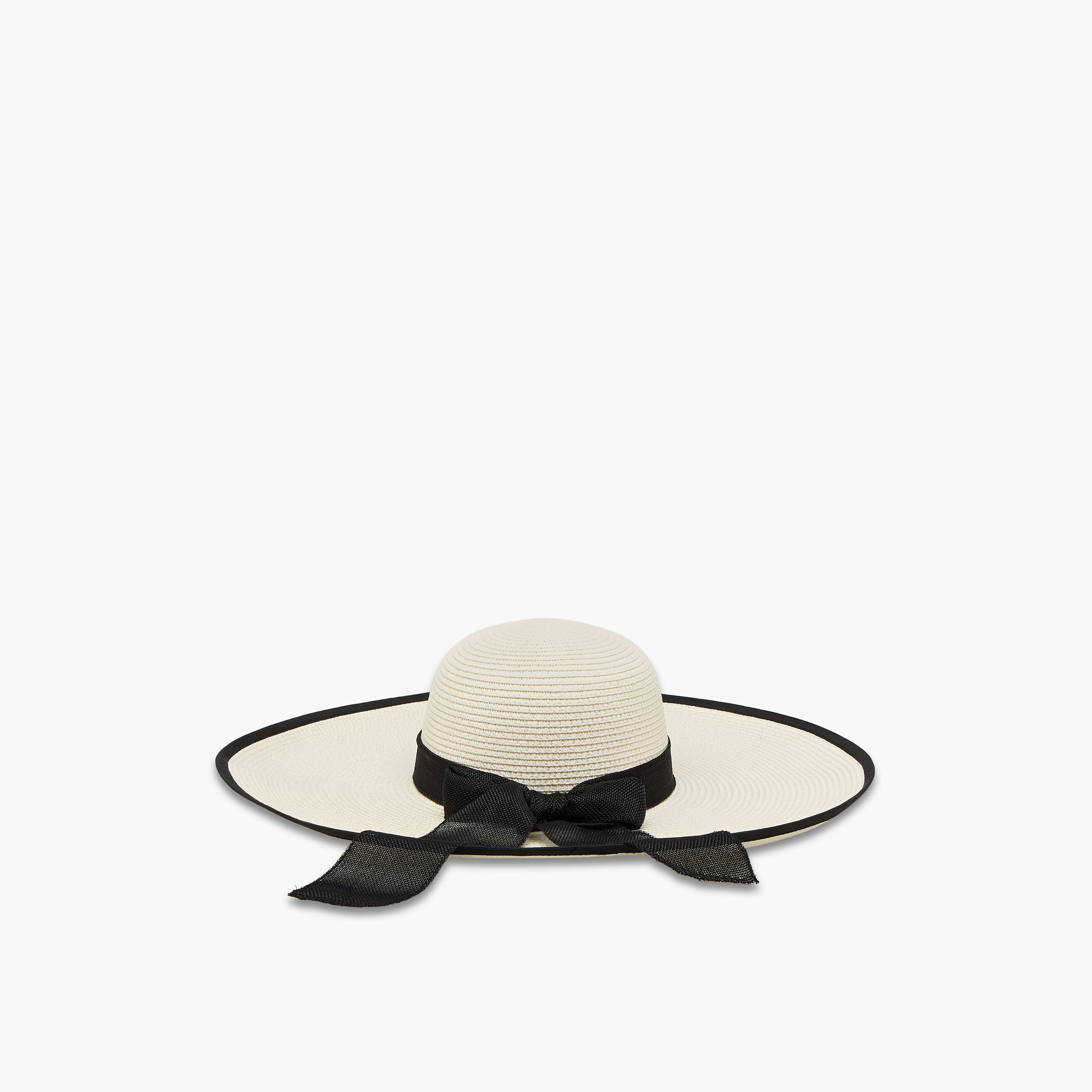 قبعة بحافة عريضة وفيونكة متباينة-women-clothingaccessories-capsandhats-image-8