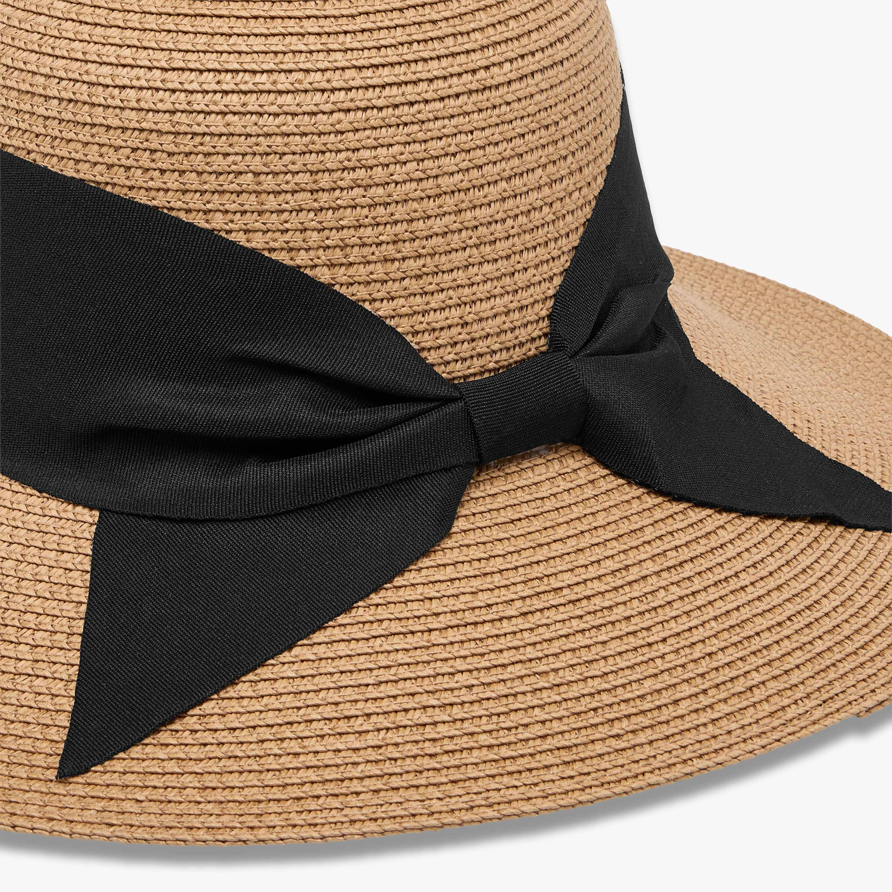 Straw Hat with Contrast Bow-women-clothingaccessories-capsandhats-image-4