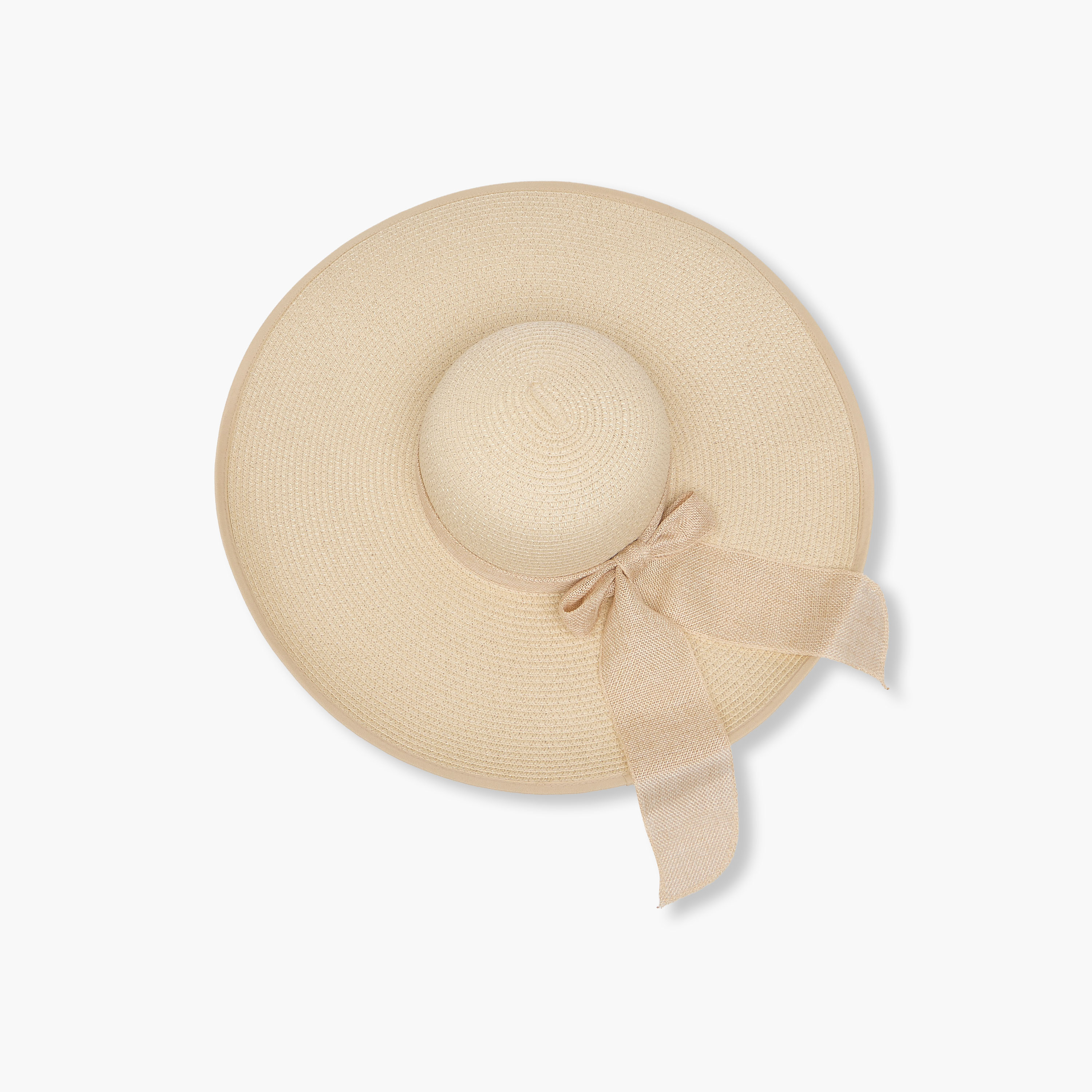 Wide Brim Hat with Bow-women-clothingaccessories-capsandhats-image-6