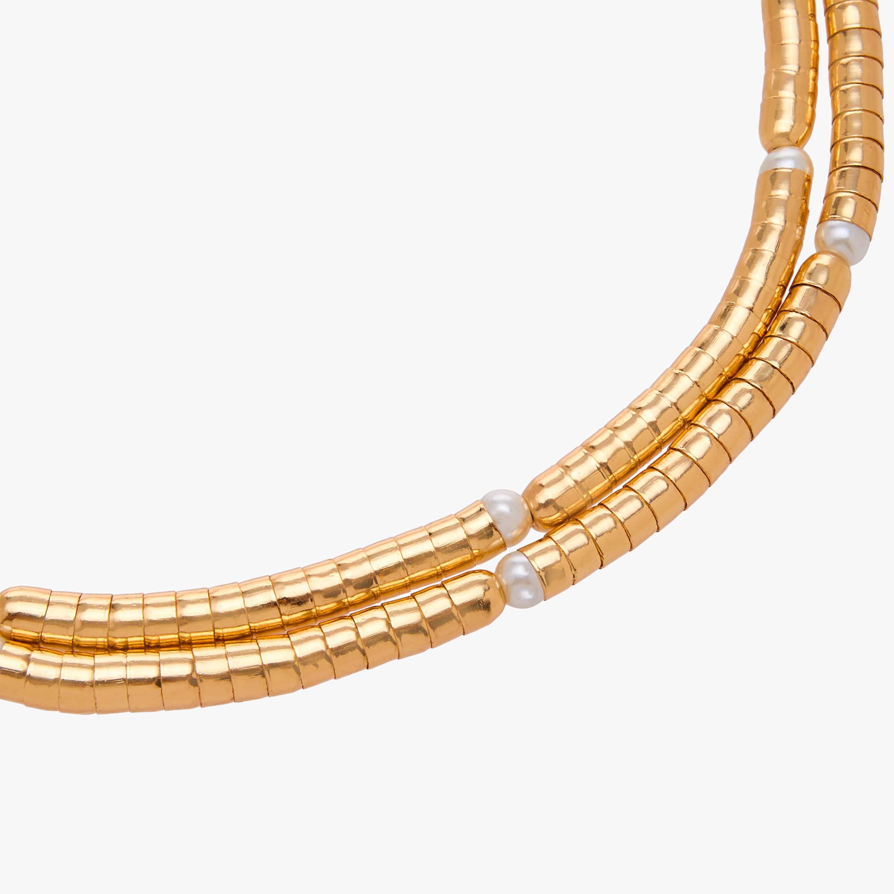 Gold Tone Beaded Layered Necklace-women-watchesandjewellery-jewellery-necklacesandpendants-image-5