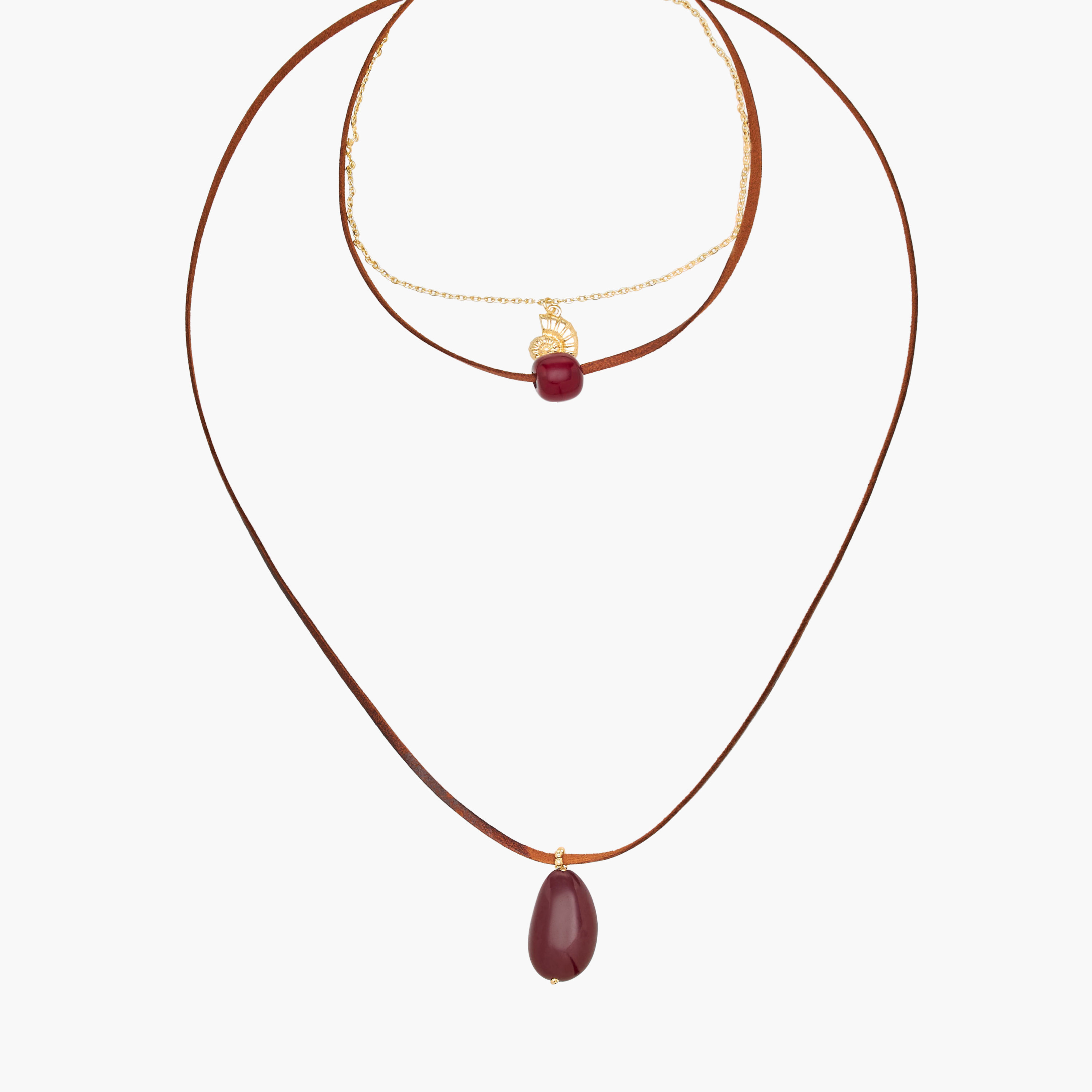 Resin Cord Layered Necklace-women-watchesandjewellery-jewellery-necklacesandpendants-image-3