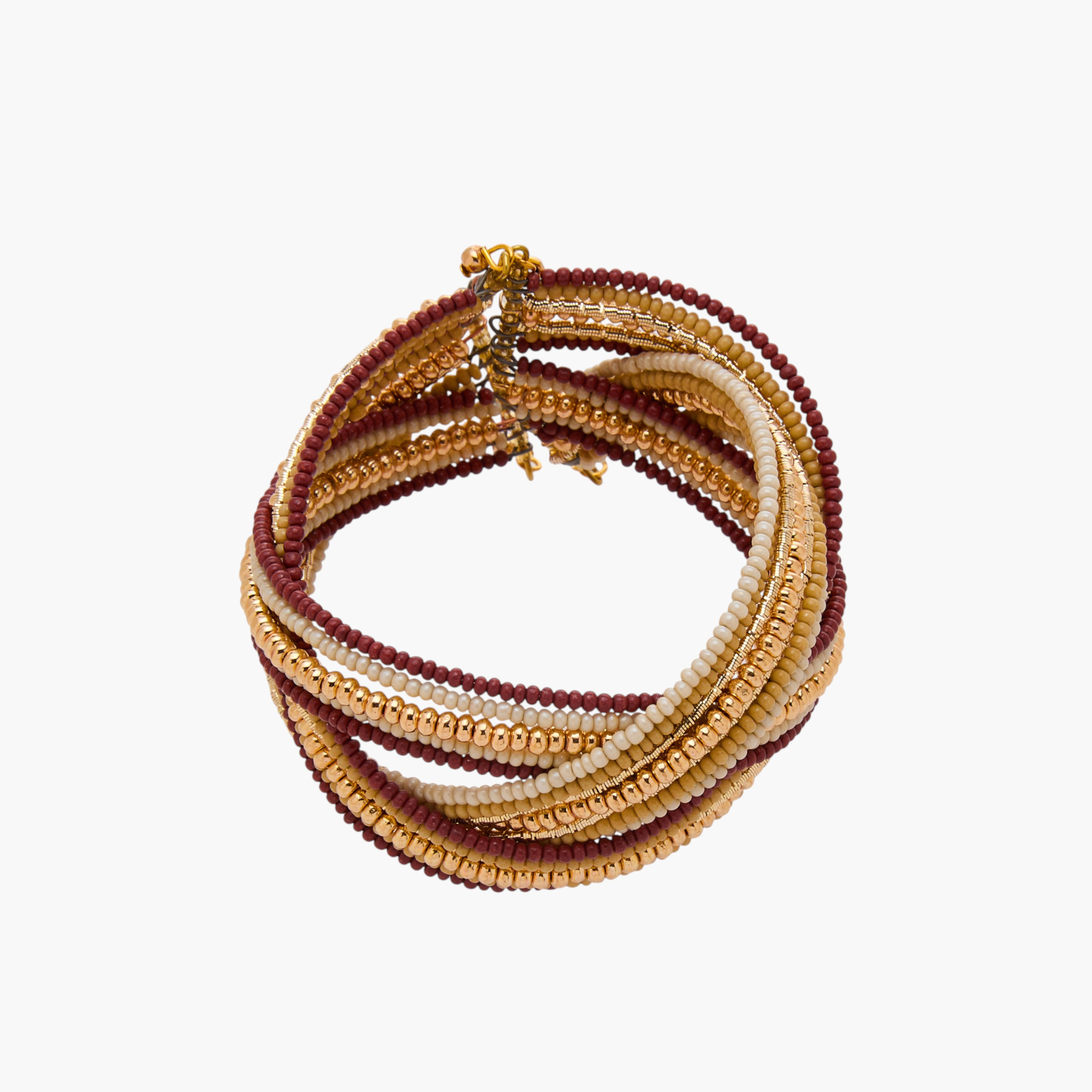 Metallic Embellished Cuff Bracelet-women-watchesandjewellery-jewellery-banglesandbracelets-image-3