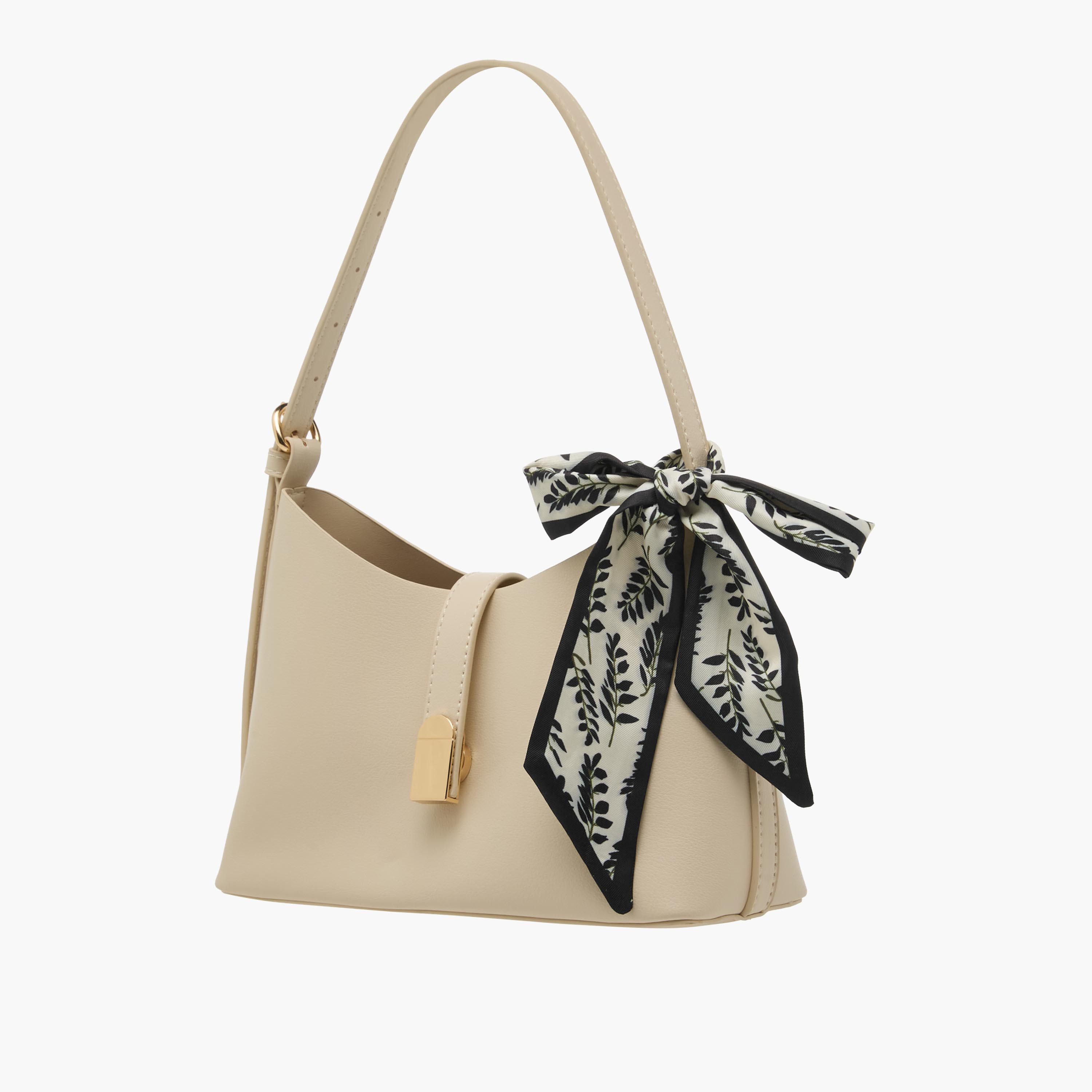 شنطة كتف بمقبض قابل للتعديل وتفاصيل وشاح وطبعات-women-bagsandwallets-handbags-image-3