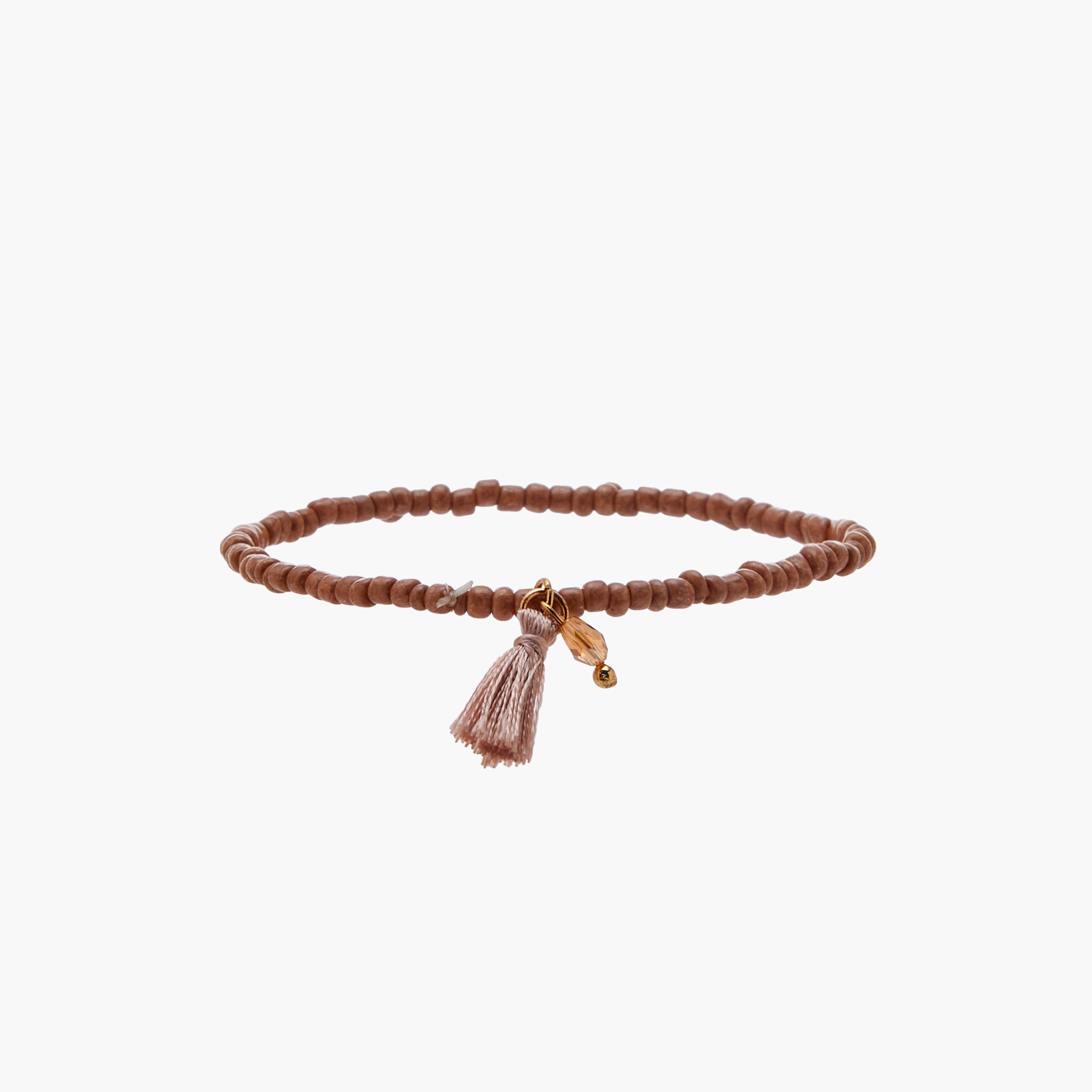 Pack of 9 Gold Tone Beaded Stretch Bracelet-women-watchesandjewellery-jewellery-banglesandbracelets-image-3
