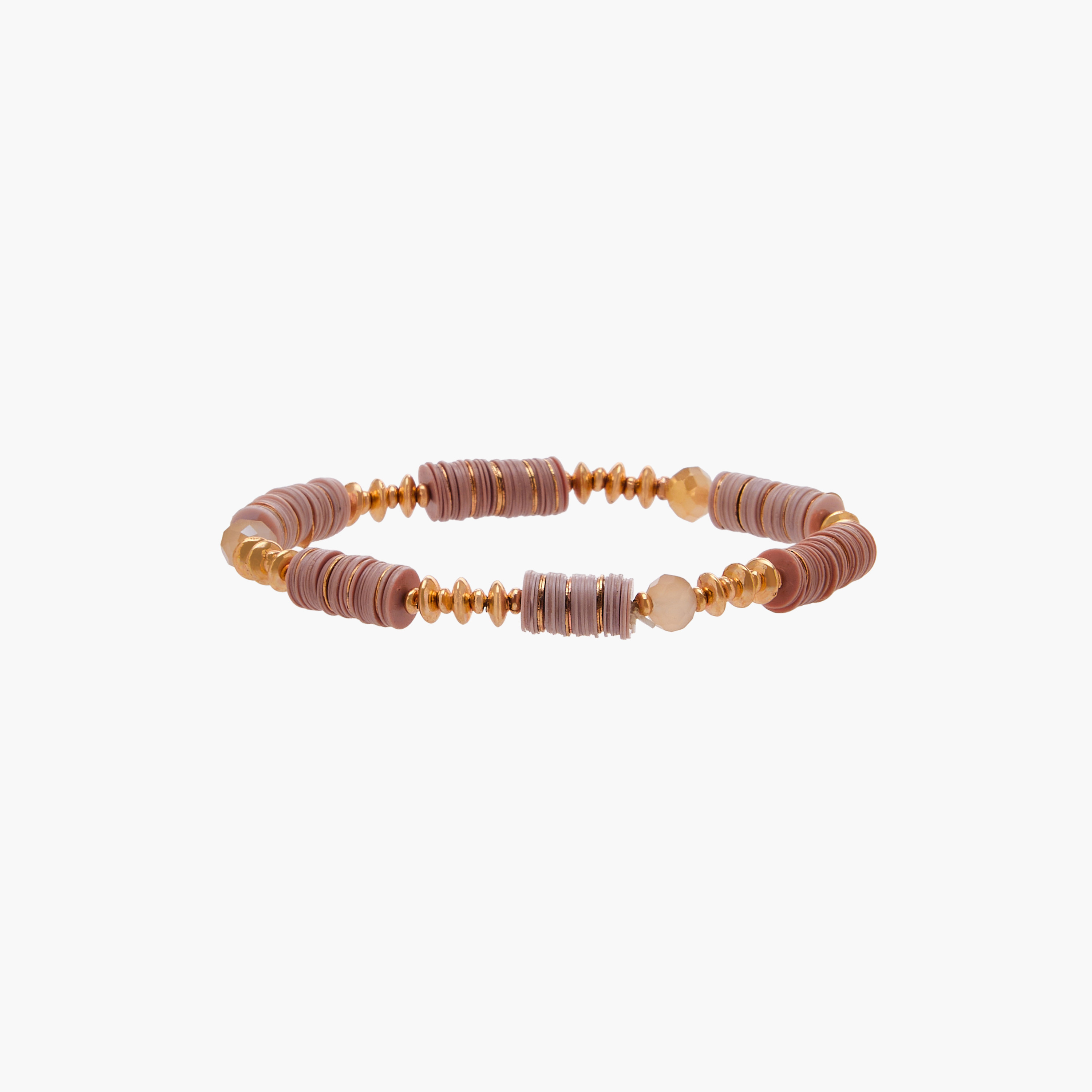 Pack of 9 Gold Tone Beaded Stretch Bracelet-women-watchesandjewellery-jewellery-banglesandbracelets-image-6