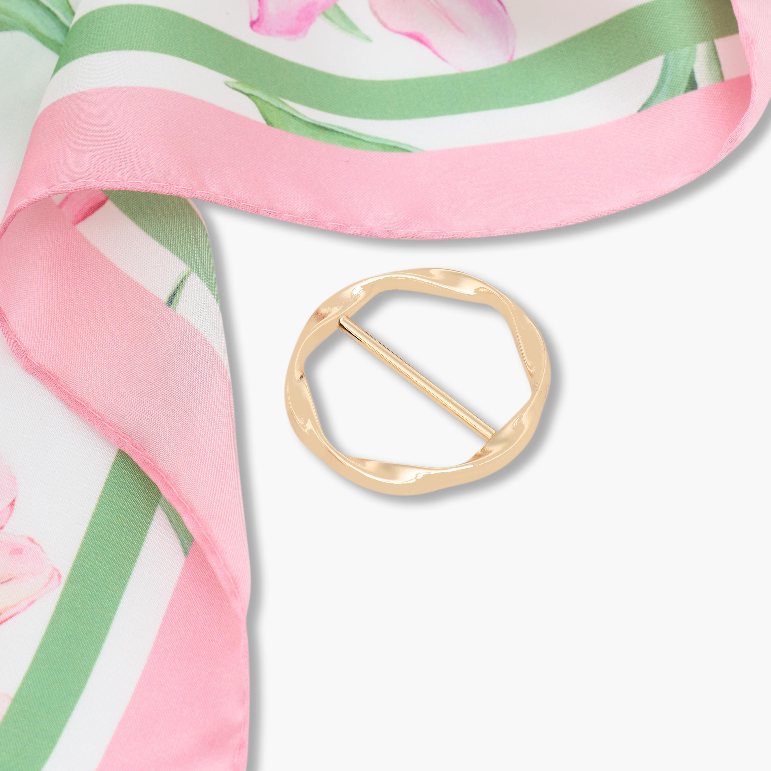 Scarf Square Satin Floral Print Multicolour-women-winterwear-scarves-image-7