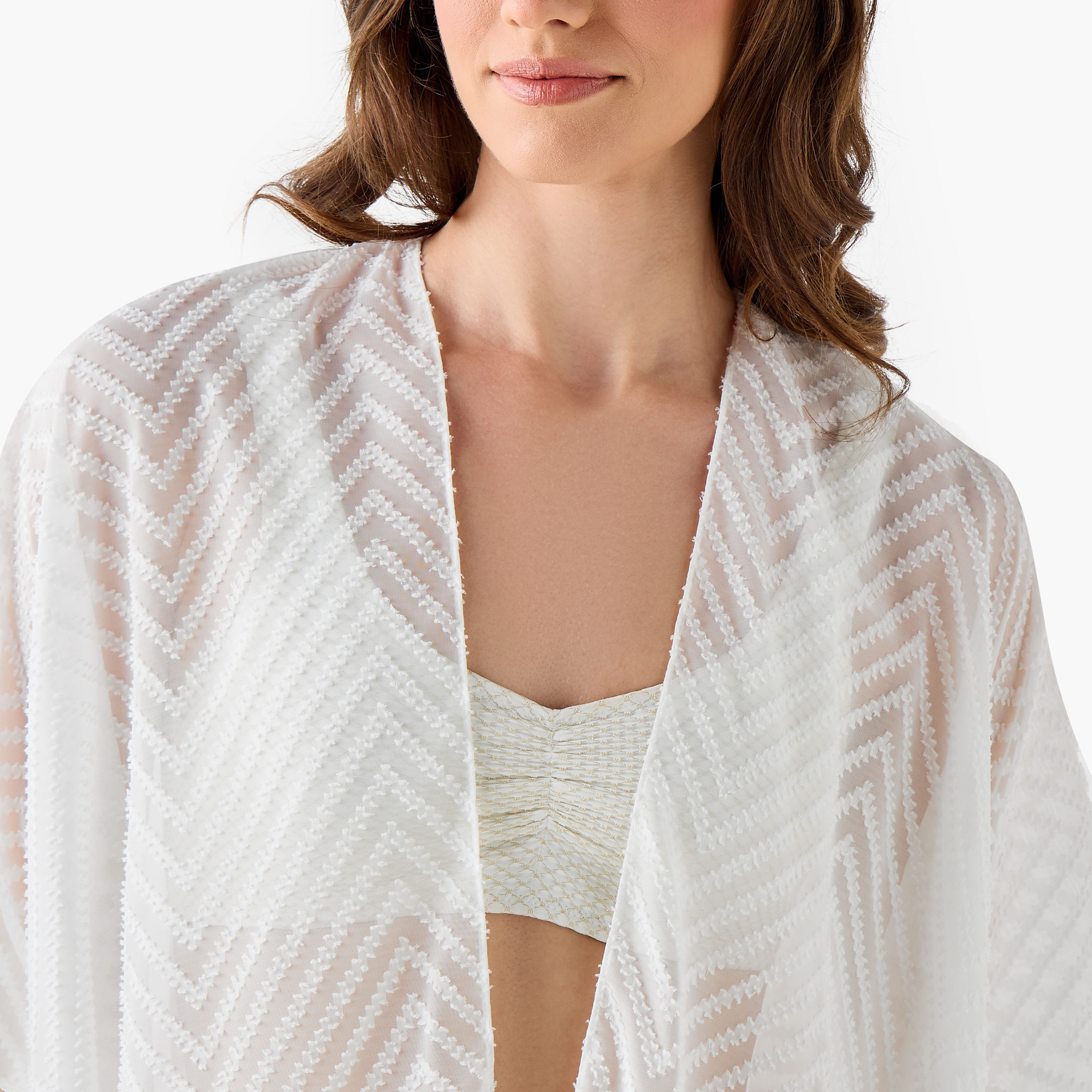 Chevron Cover-Up White-women-clothing-swimandbeach-coverups-image-4