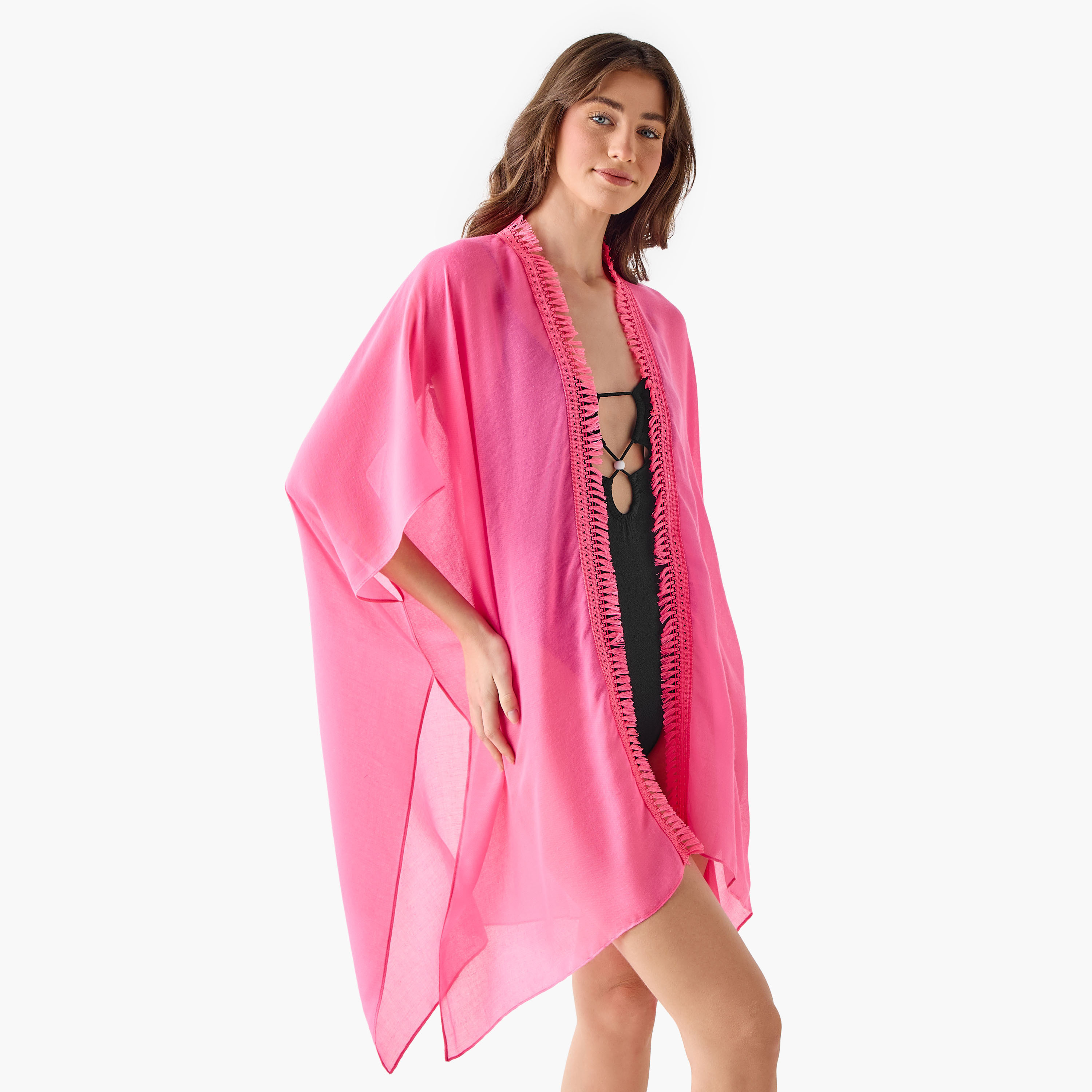 Tassle Trim Cover-Up Pink-women-clothing-swimandbeach-coverups-image-1