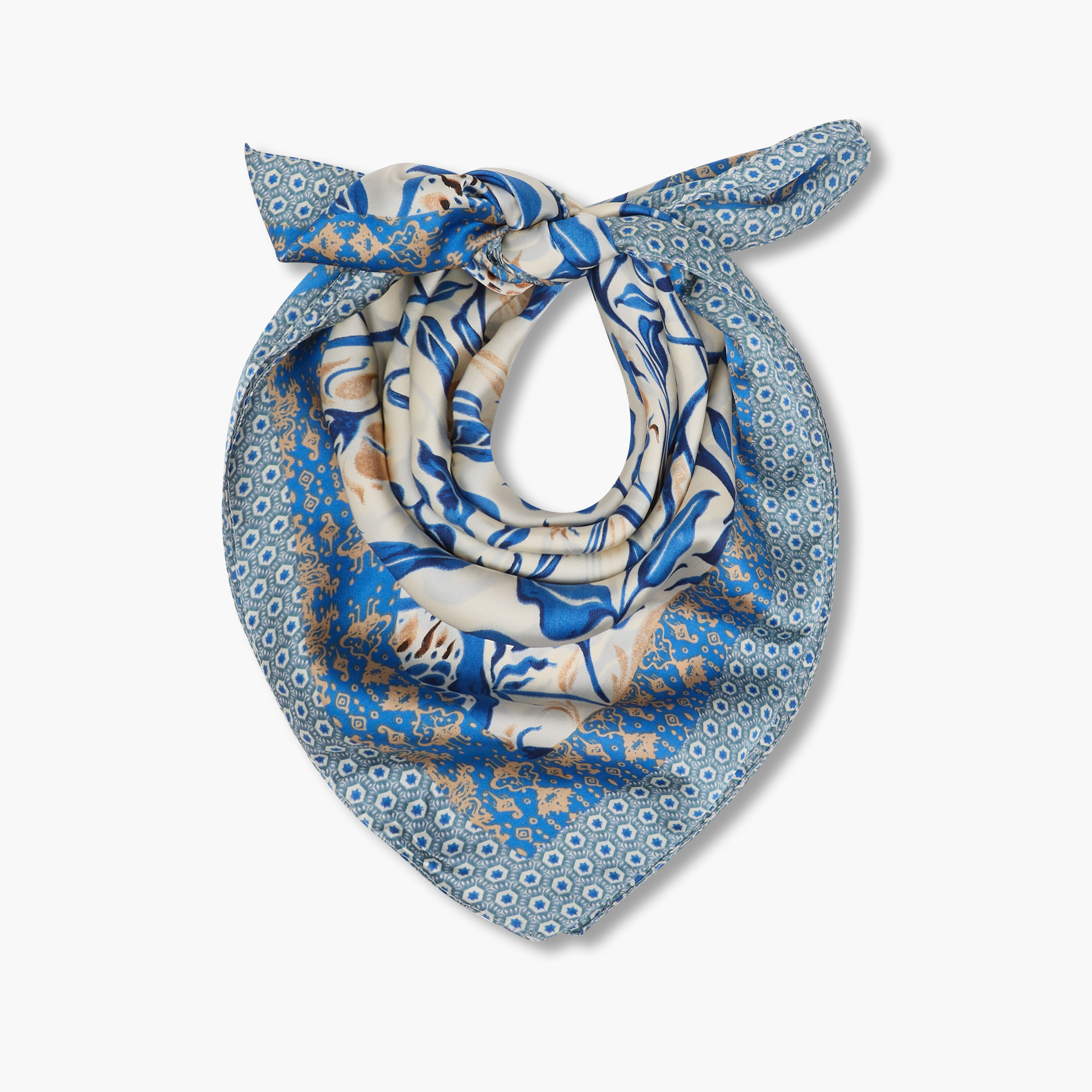 Satin Square Scarf with Floral Print-women-winterwear-scarves-image-3