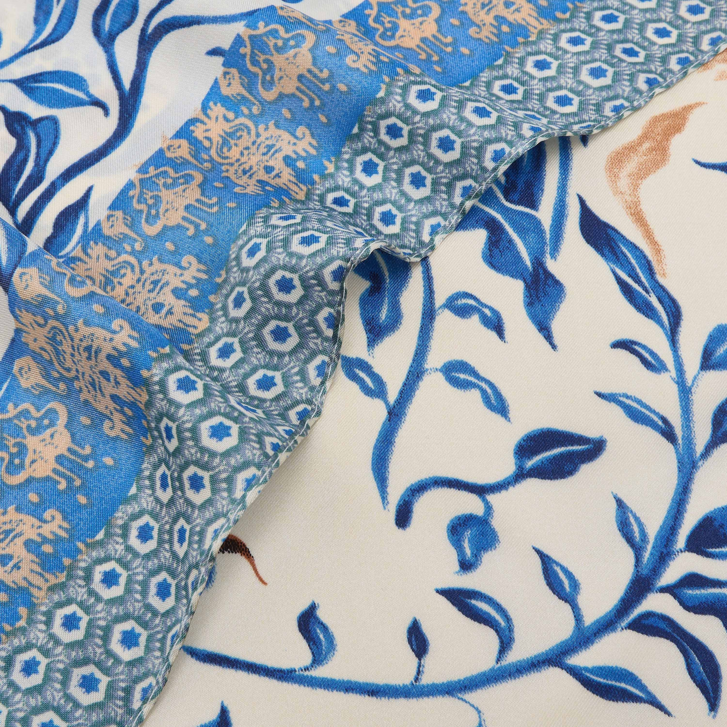 Satin Square Scarf with Floral Print-women-winterwear-scarves-image-5