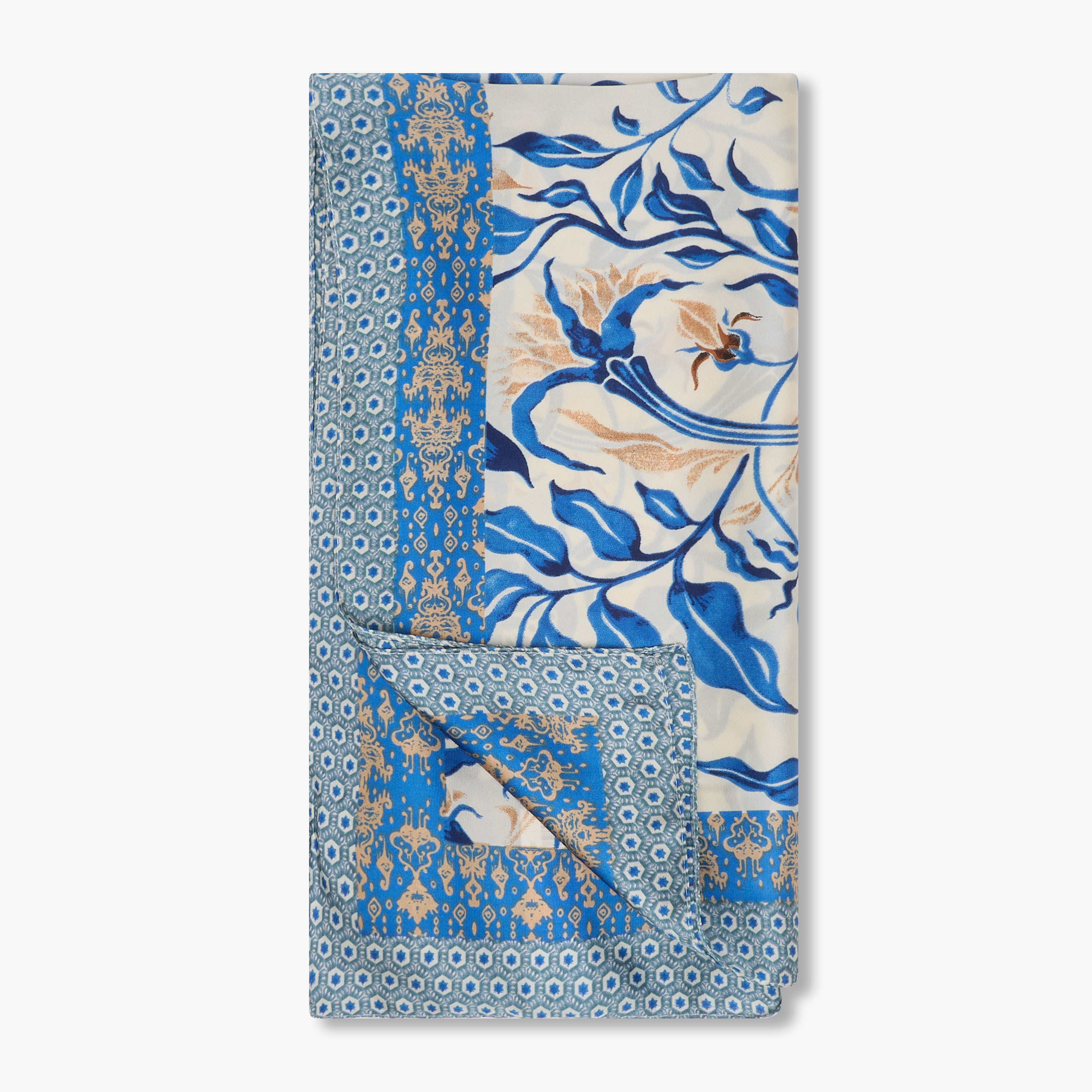 Satin Square Scarf with Floral Print-women-winterwear-scarves-image-6