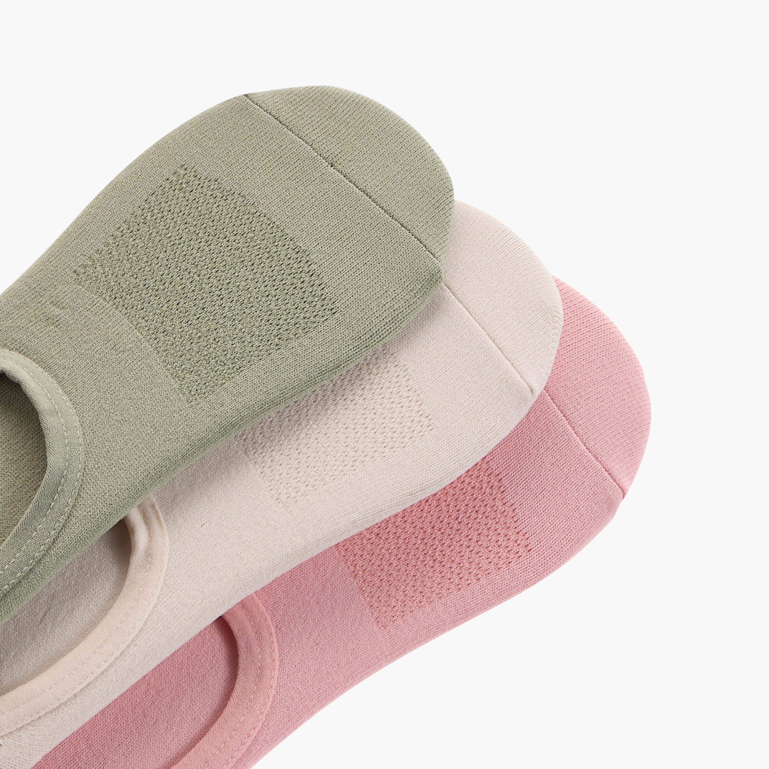 Pack of 3 Invisible Cotton Socks-women-socksandstockings-image-3