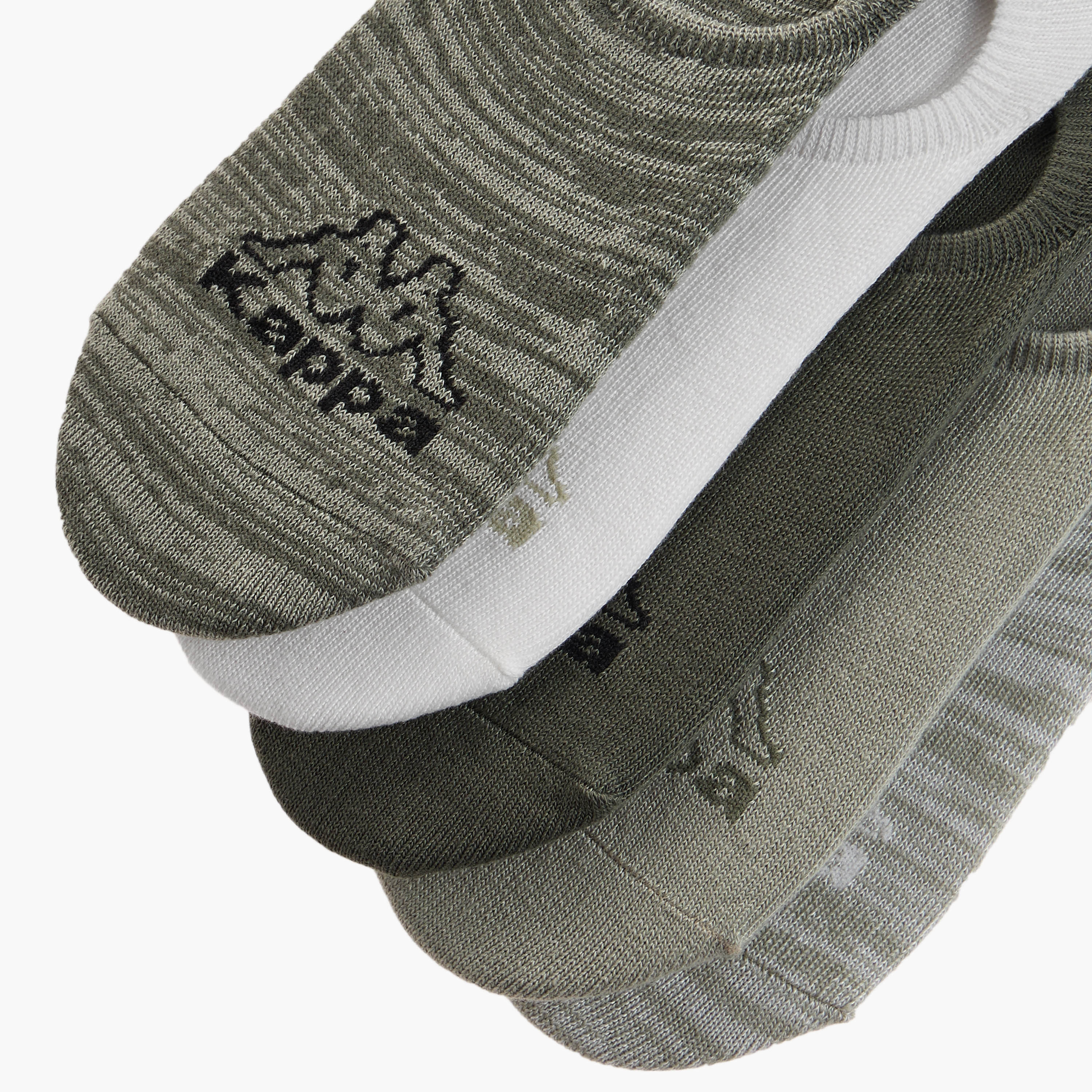 Kappa Pack of 5 Invisible Socks-women-socksandstockings-image-3